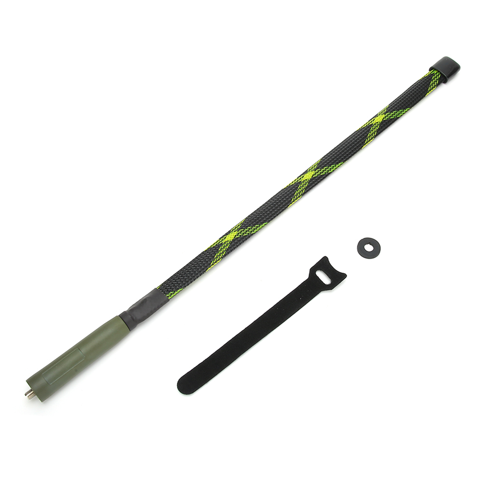 Klappbares Lineal Für Outdoor-walkie-talkies, Gewebte Tarnantenne Mit Sma-buchse, Zubehör