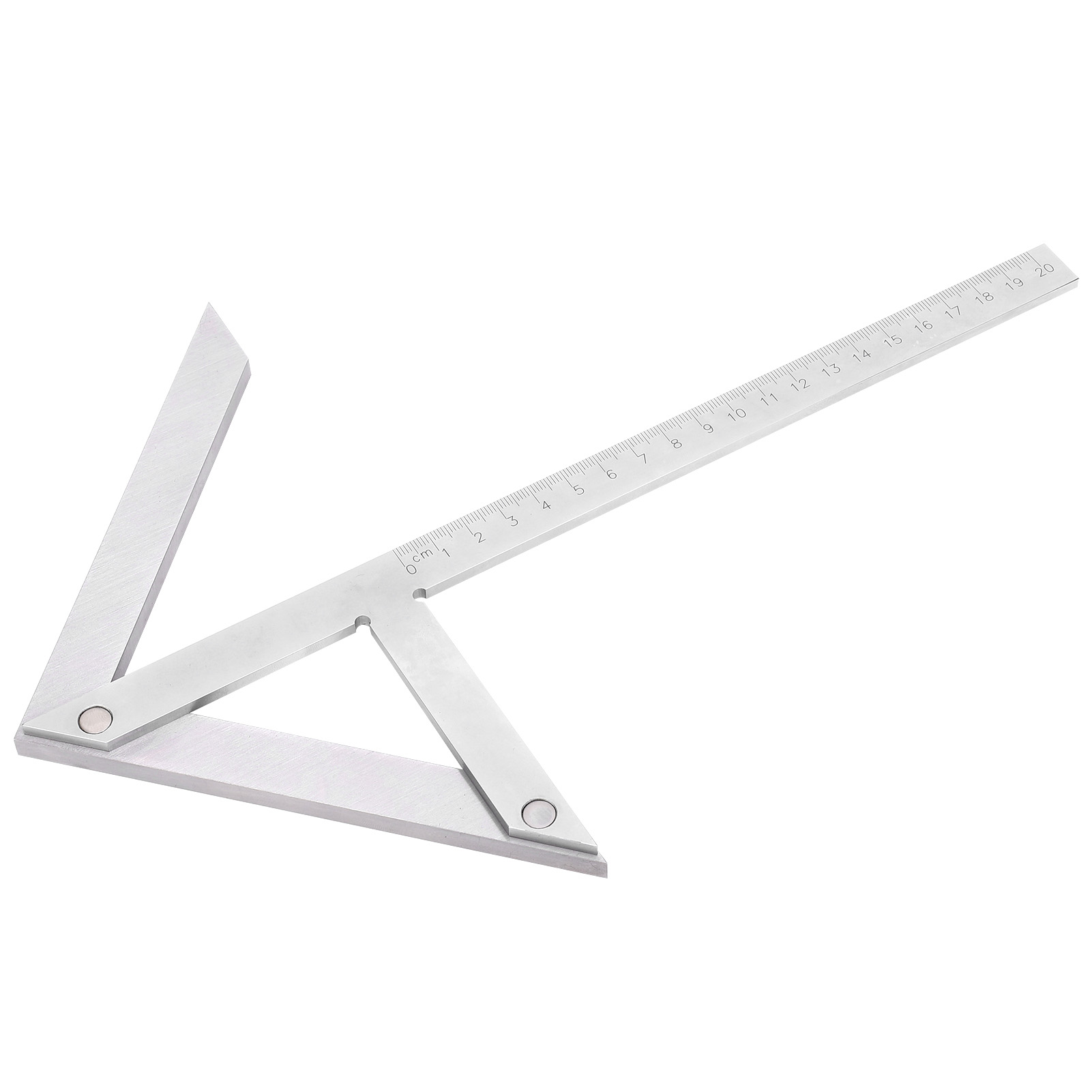 Hochpräziser Winkelmesser Mit Mittelpunktmarkierung Und Anreißwerkzeug Für Die Holzbearbeitung