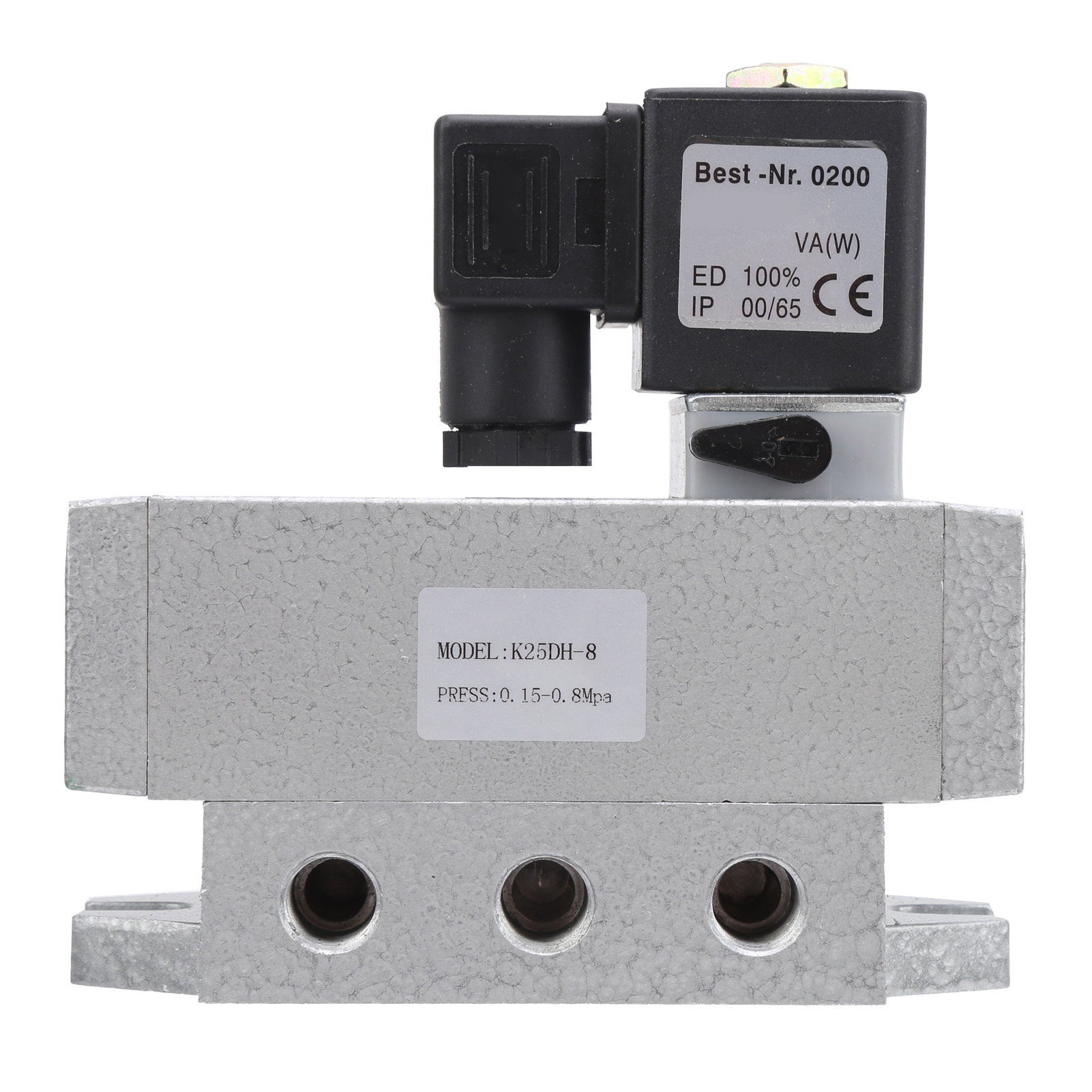 5-wege-magnetventil Mit 2 Positionen, Einfache Elektrische Steuerung, Industriebedarf K25dh-8ac 110v