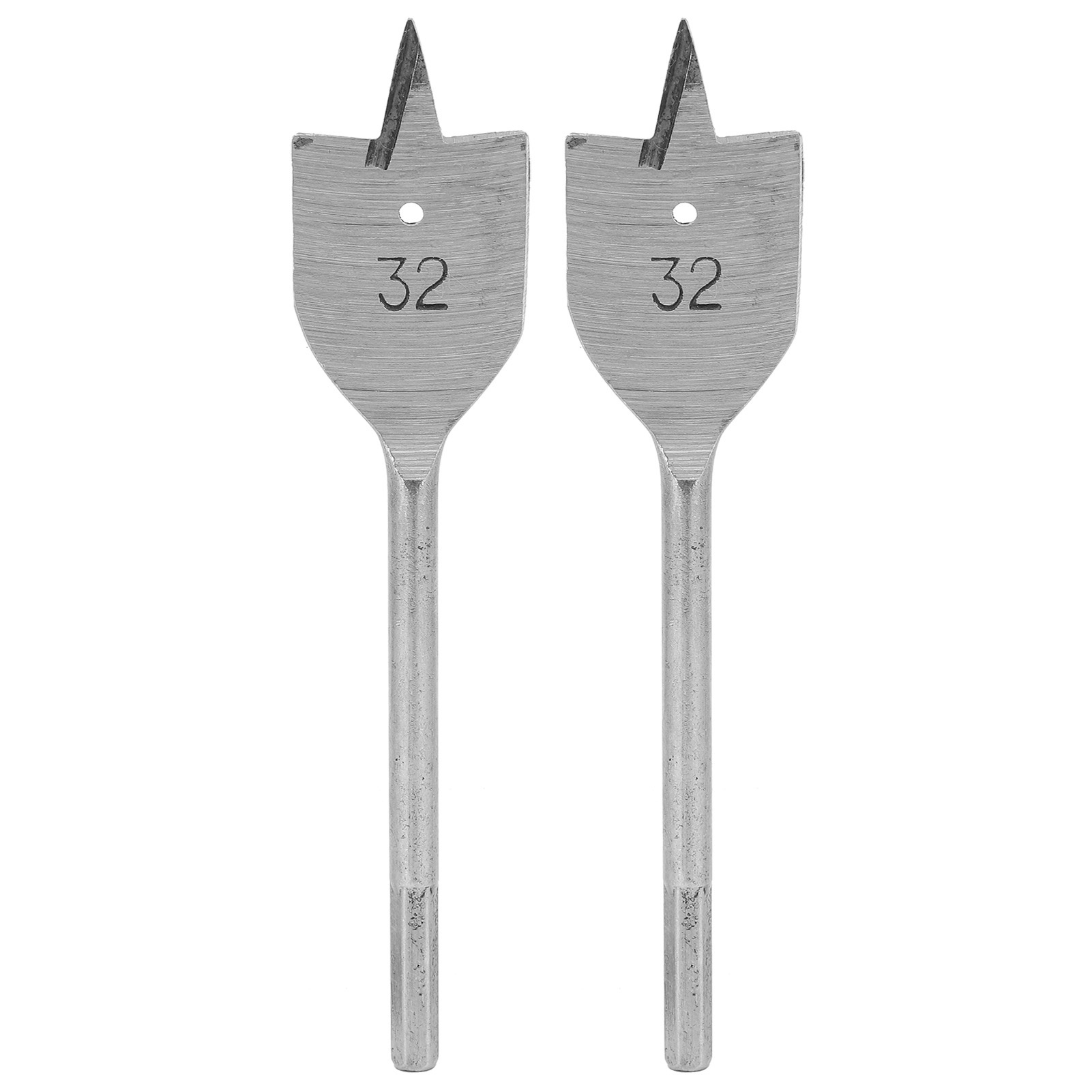 Set Mit 2 Flachen Holzbohrern, Bohrwerkzeug Für Die Holzbearbeitung, 32 Mm