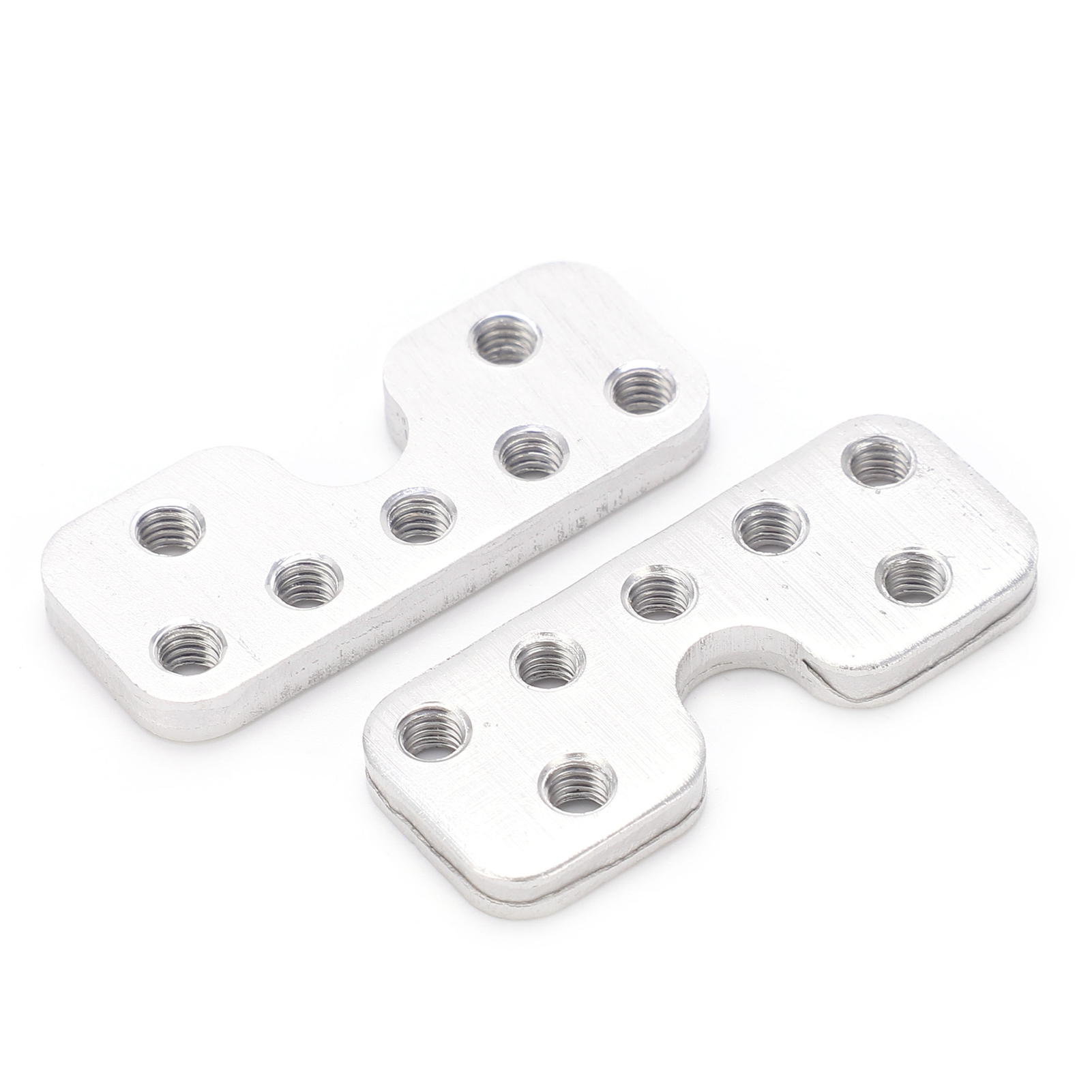 2 Flachlager Mit V-nut, Serie 3225, Aluminium-roboterzubehör, Teilenummer 3225-0001-0001