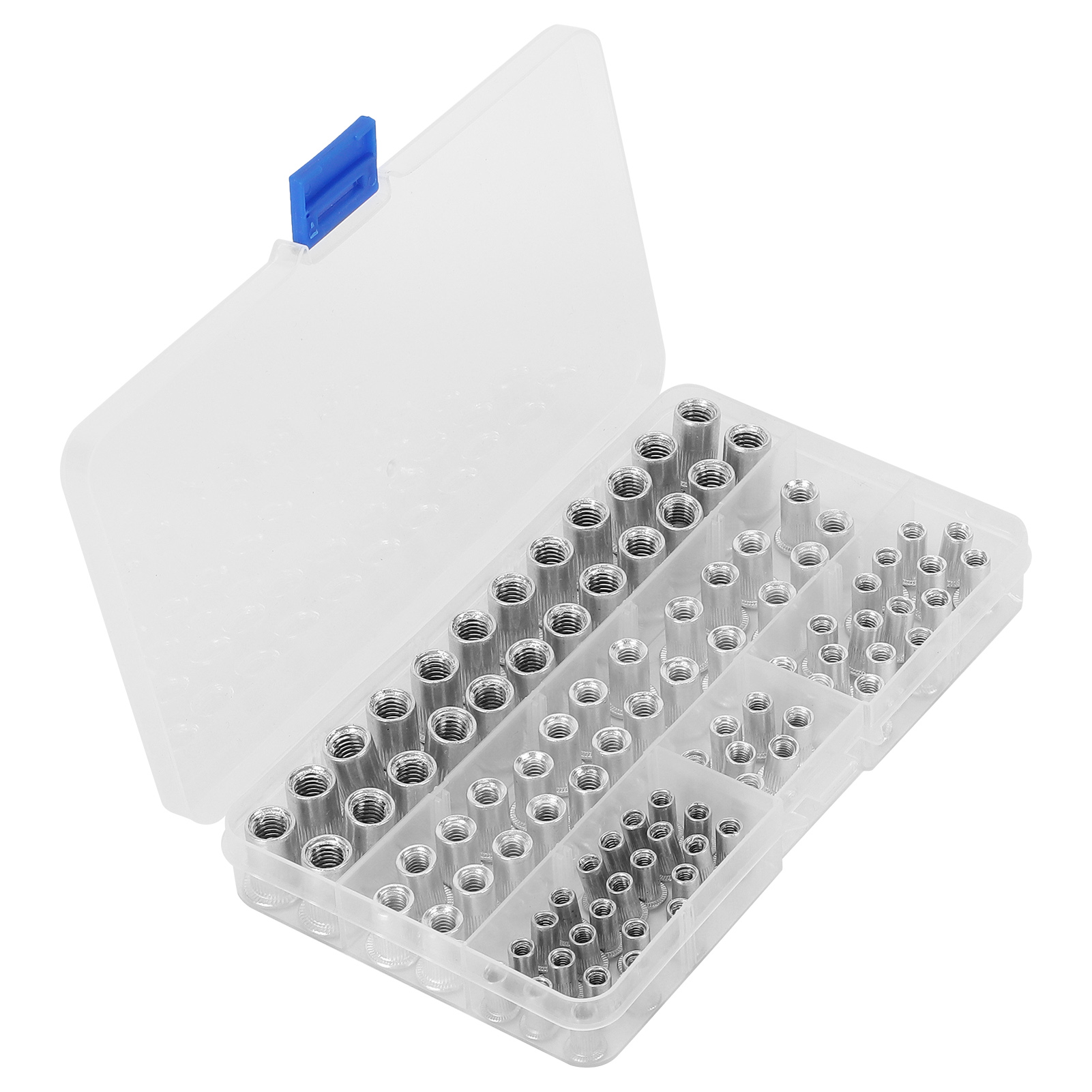 100 Flachkopf-aluminiumnietmuttern M4, M5, M6, M8 – Werkzeuge Für Eisenwaren