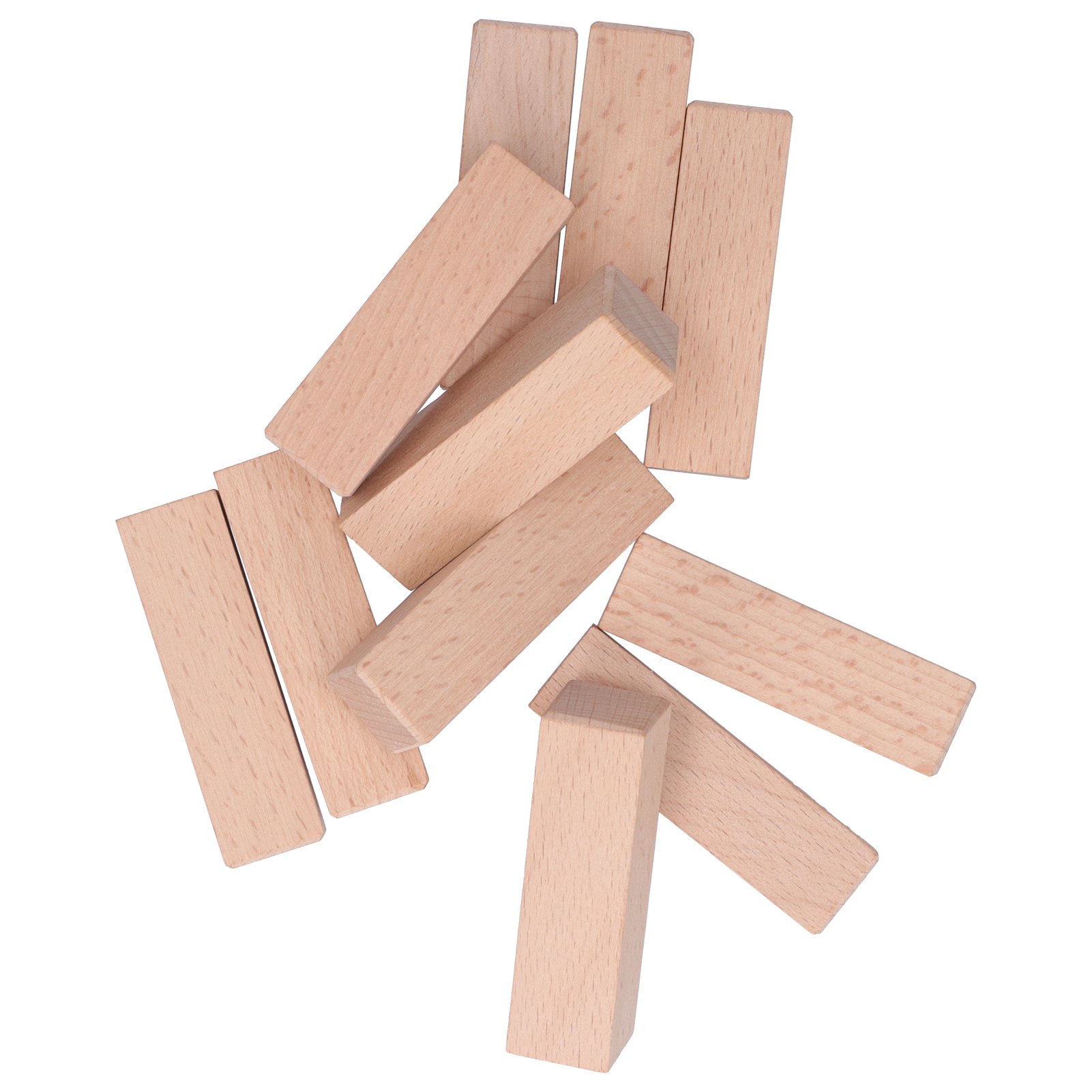 Set Aus 11 Holzschnitzblöcken, Stempel Aus Rohem, Naturbelassenem Buchenholz, Diy-schnitzwerkzeug 7 X 2 X 2 Cm, Für Anfänger Und Erfahrene Bildhauer.