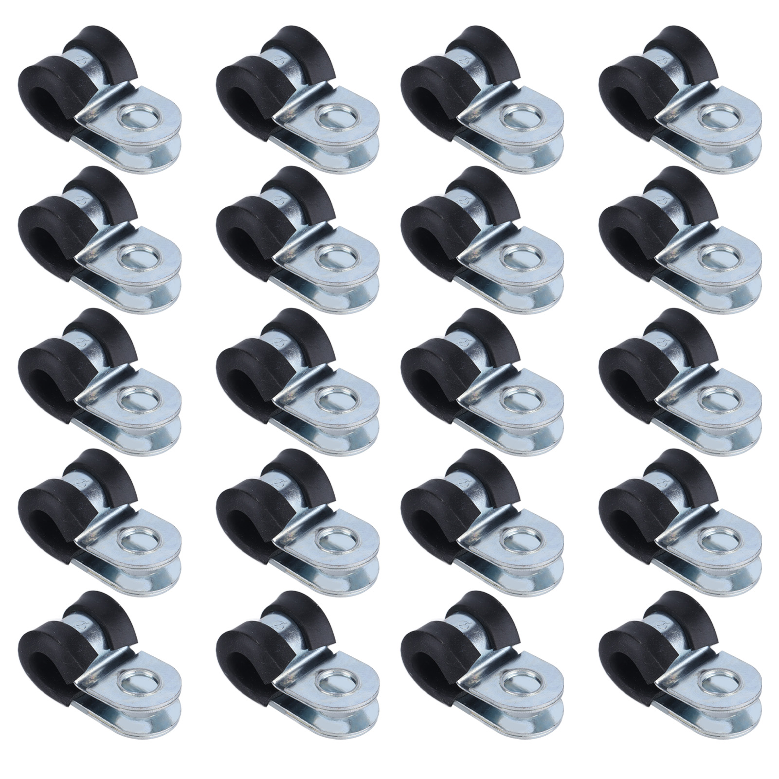 Robuste, Korrosionsbeständige, Wiederverwendbare Schlauchschellen Aus Edelstahl 304, Typ R, Für 12-mm-rohre