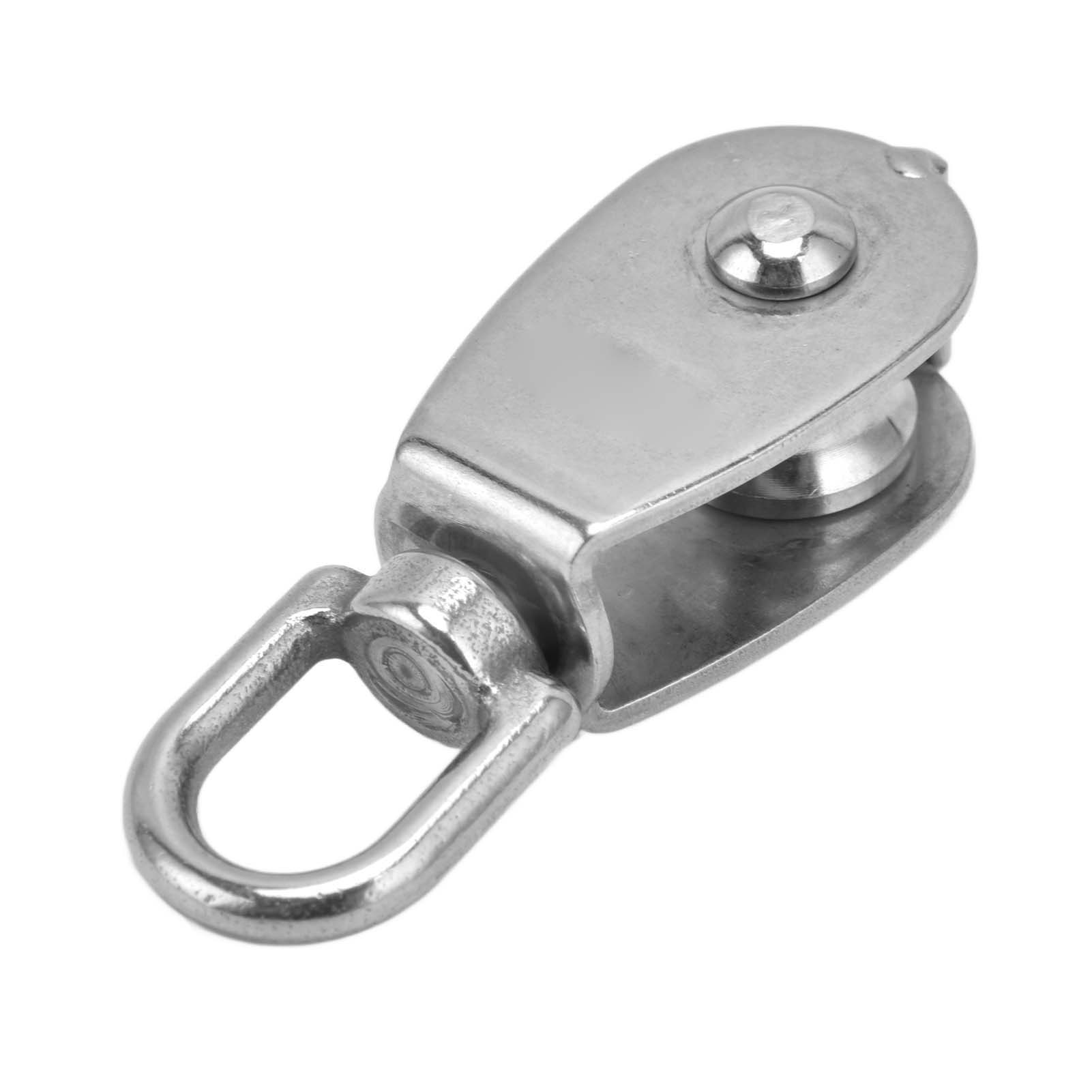 Umlenkrolle Aus Edelstahl 304, Robust, Langlebig, Praktisch Und Sicher Zum Heben Von M20-drahtseilen.