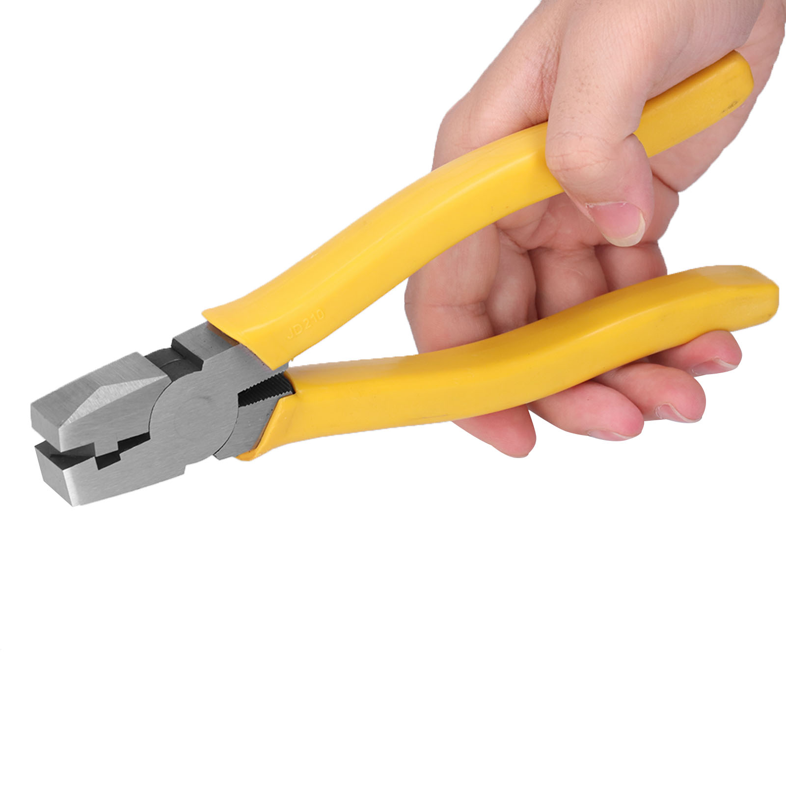 20 Cm (7,9 Zoll) Lange, Rechtwinklige Dreieck-crimpzange Aus Edelstahl Mit Rutschfestem Griff