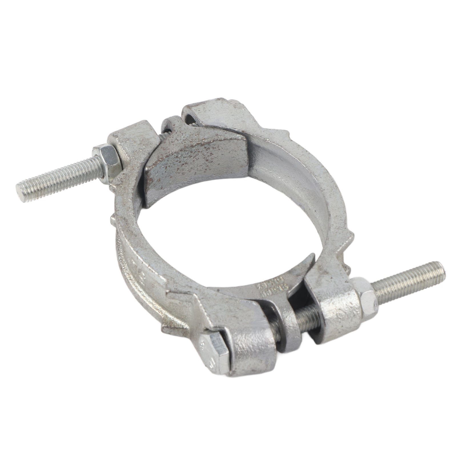 Verstellbare Rohrschelle Aus Kohlenstoffstahl, Verzinkt, Für Stahlrohre Von 88 Bis 96 Mm