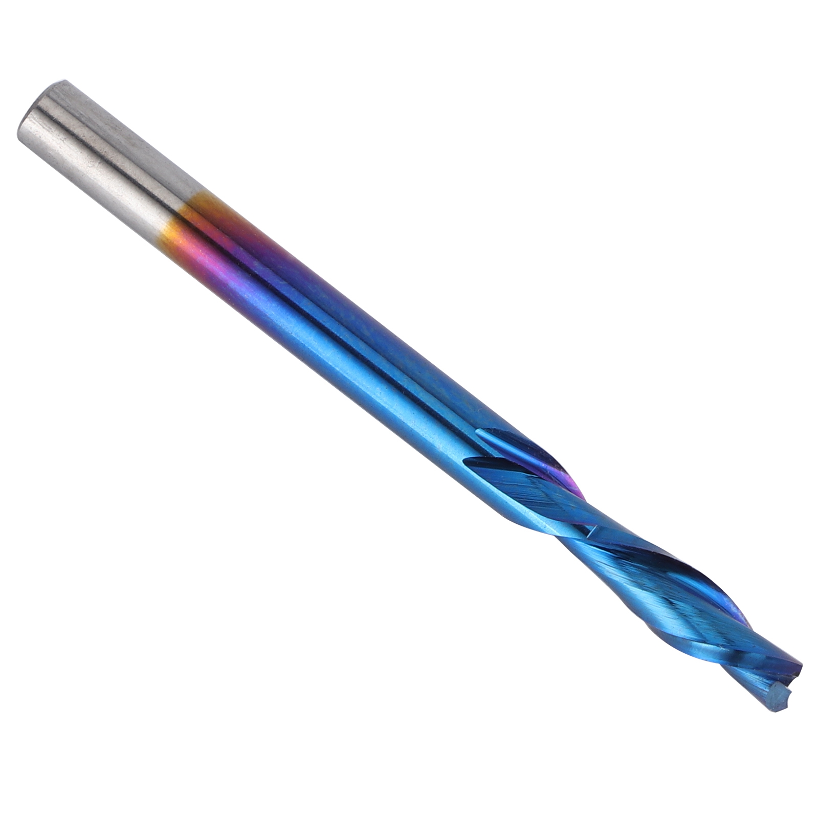 Wolframstahl-fräser Mit Zwei Schneiden, Linksgängig, 3,175 X 10 X 40 Mm