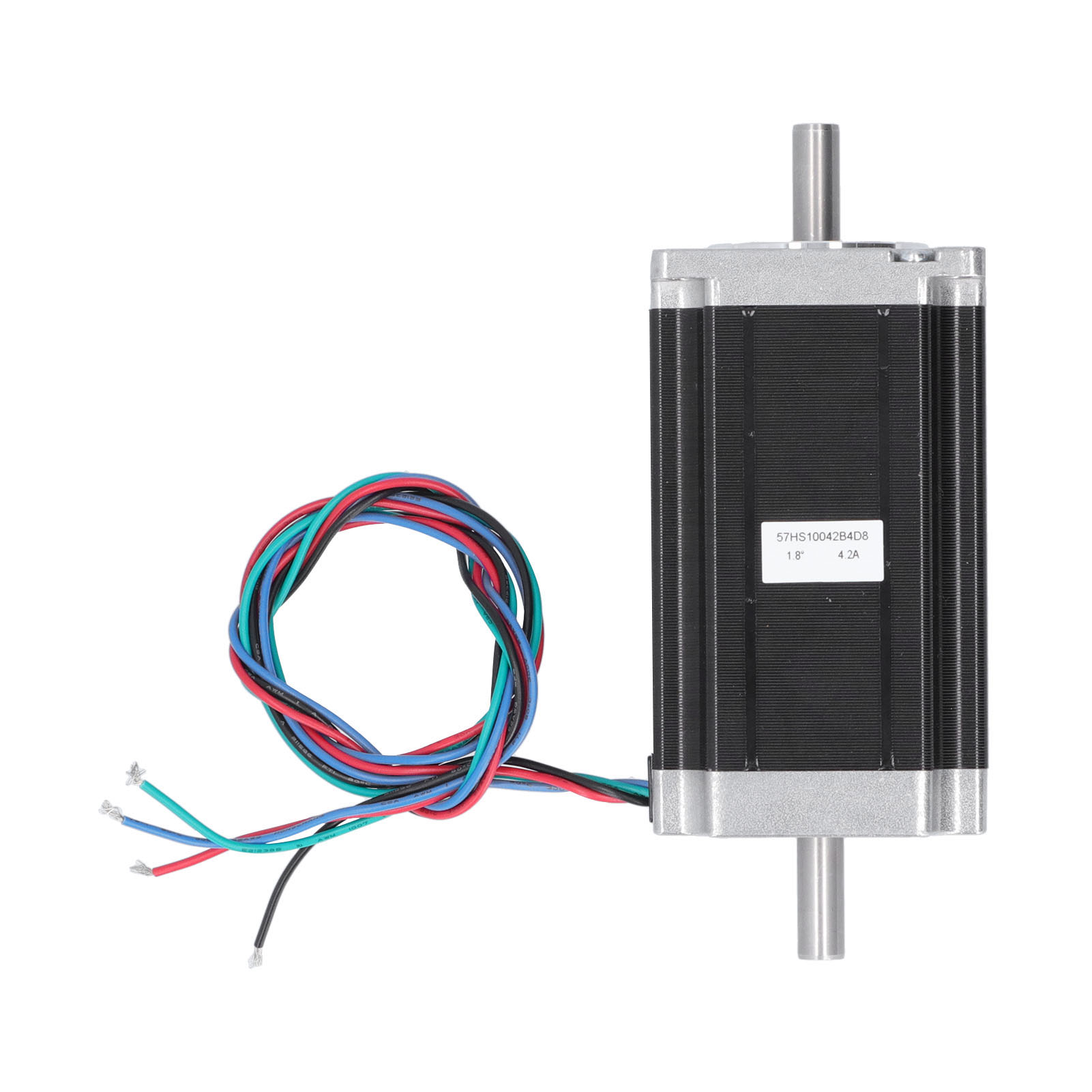 Schrittmotor 57, 2,5 Nm, 4-adrig, 8 Mm Welle, Zubehör Für Cnc-fräs- Und Drehmaschinen, 24 V, 4,2 A, 57hs10042b4d8, Doppelwelle