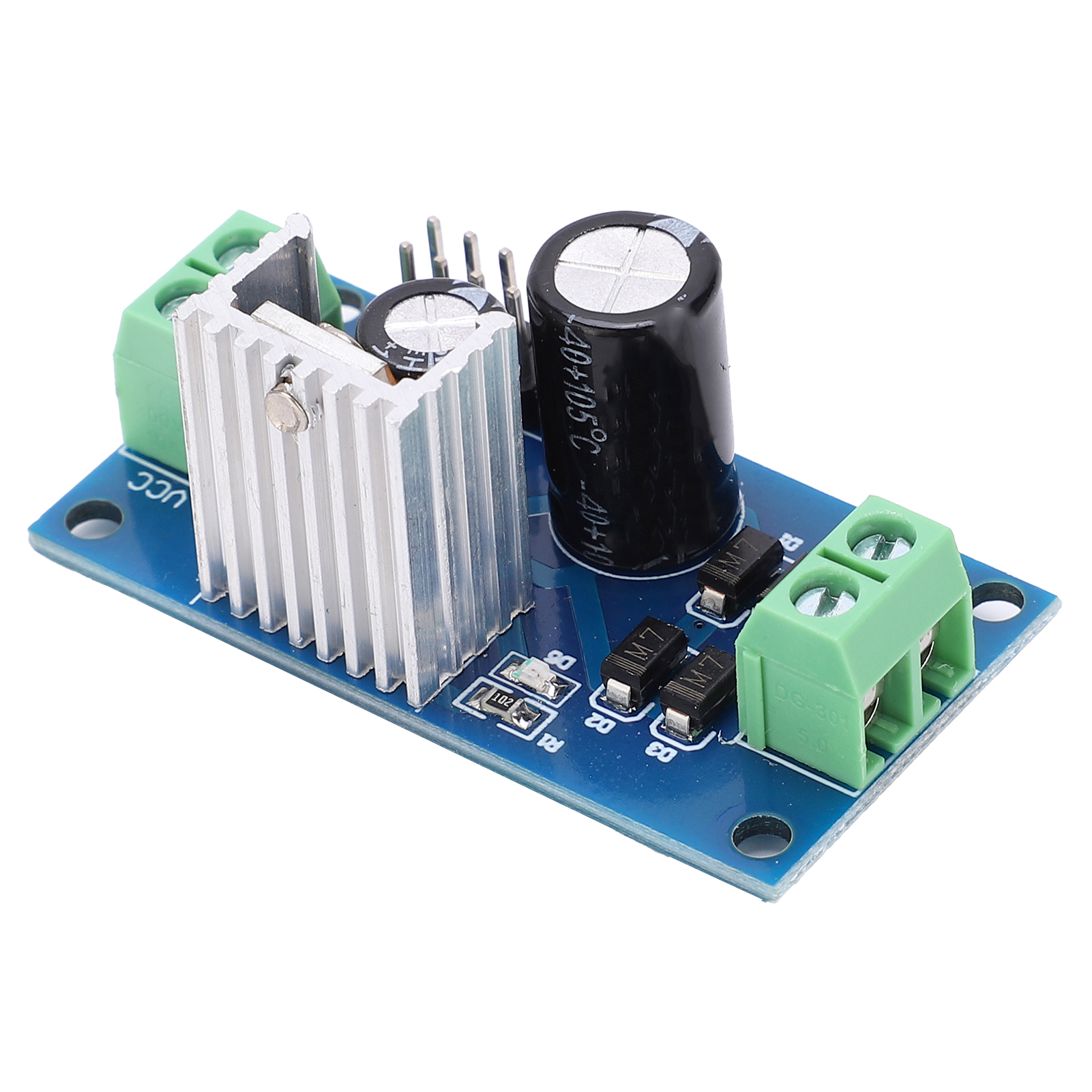 Spannungsreglermodul, Stabilisierungsplatine, Netzteil, 9v 1,2a Abwärtswandler Lm7809