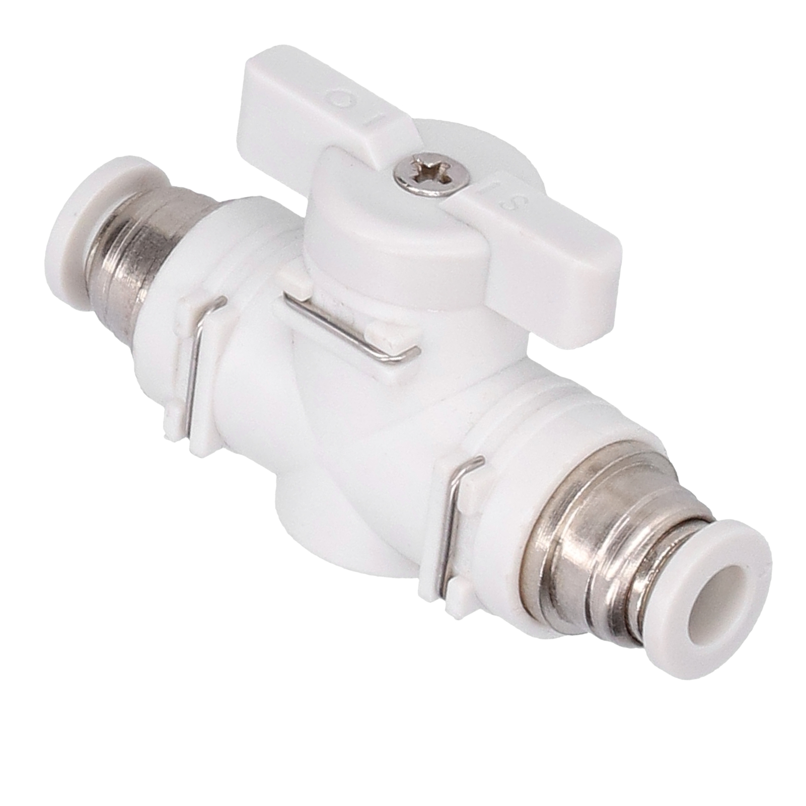 Anschlussstück Für Durchflussregelventil, Pneumatischer Anschluss, Druckluftleitungsstecker, 6-mm-schnellkupplungsadapter