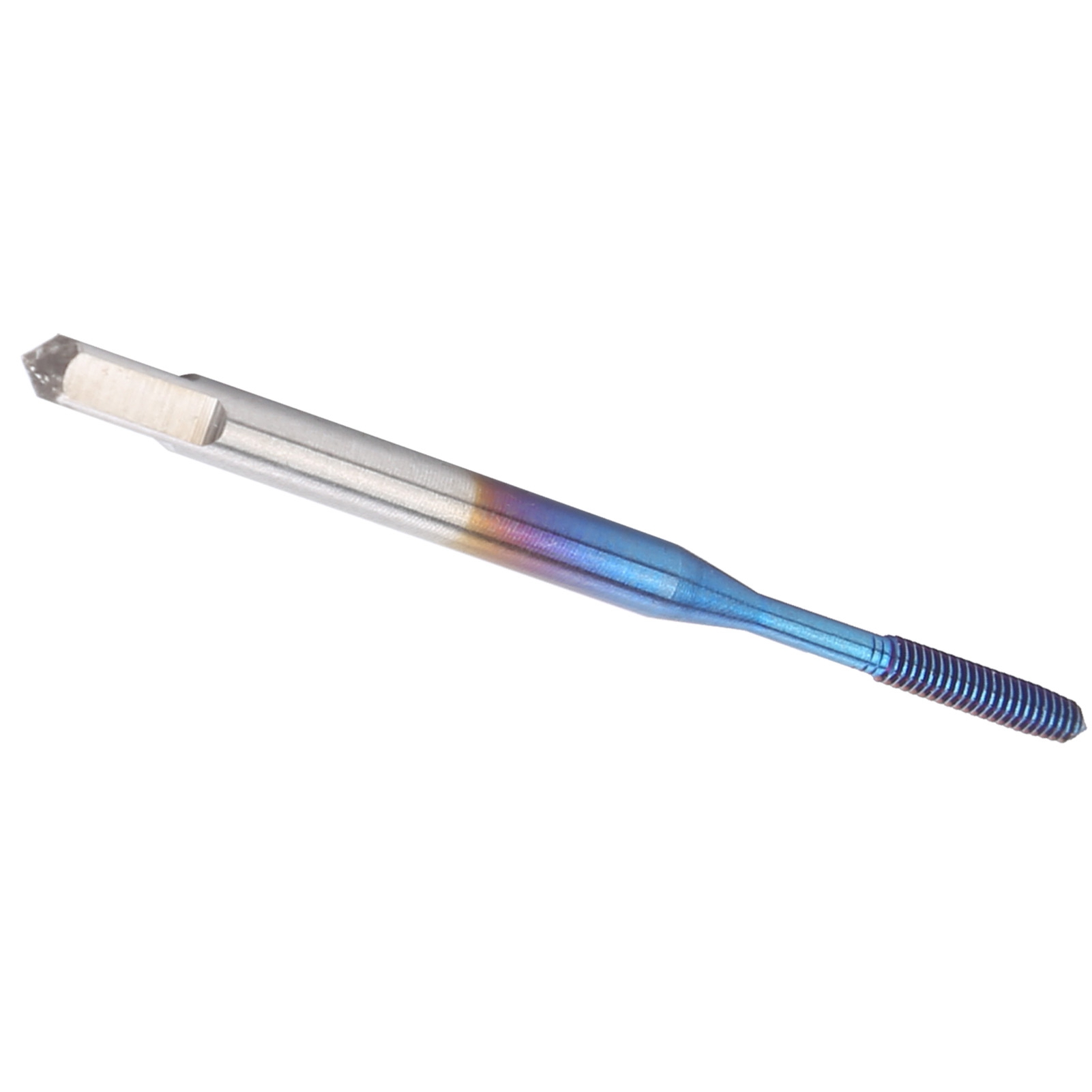 Extrusionsgewindebohrer Mit Blauer Nano-beschichtung, Metrisches Gewindeschneidwerkzeug Für Fertigung Und Reparatur M2