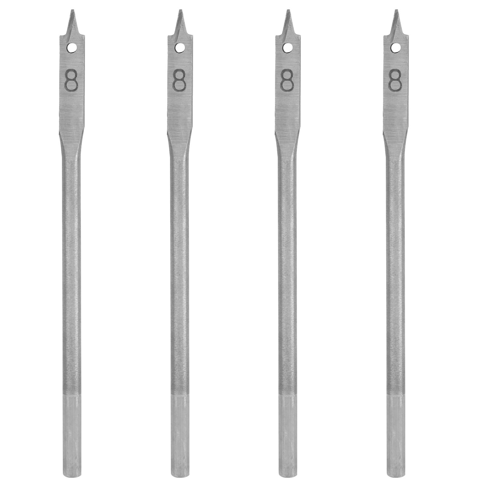 Set Mit 4 Holzbohrern Aus Kohlenstoffstahl, 8-mm-lochsäge