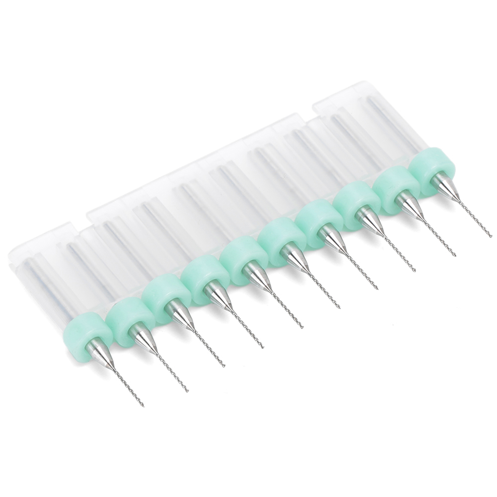 Set Mit 10 Mini-bohrern (0,6 Mm) Für Holzbearbeitung, Bohren, Uhren- Und Handy-reparaturen.