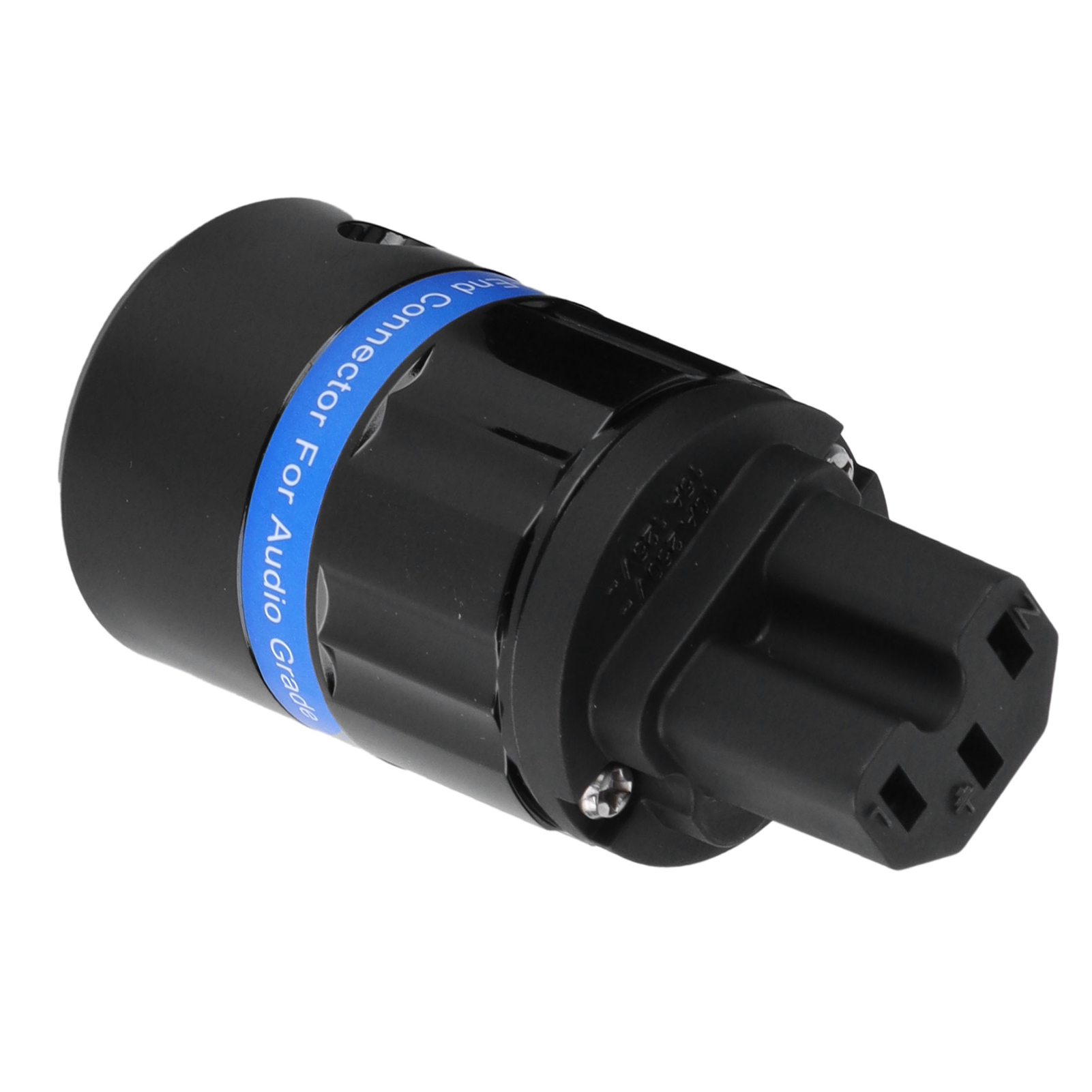 Monosaudio Netzstecker Aus Reinem Kupfer, Rhodiniert, Für Hifi-audio-netzkabel, Eu-stecker 100-250 V (f104r (buchse))