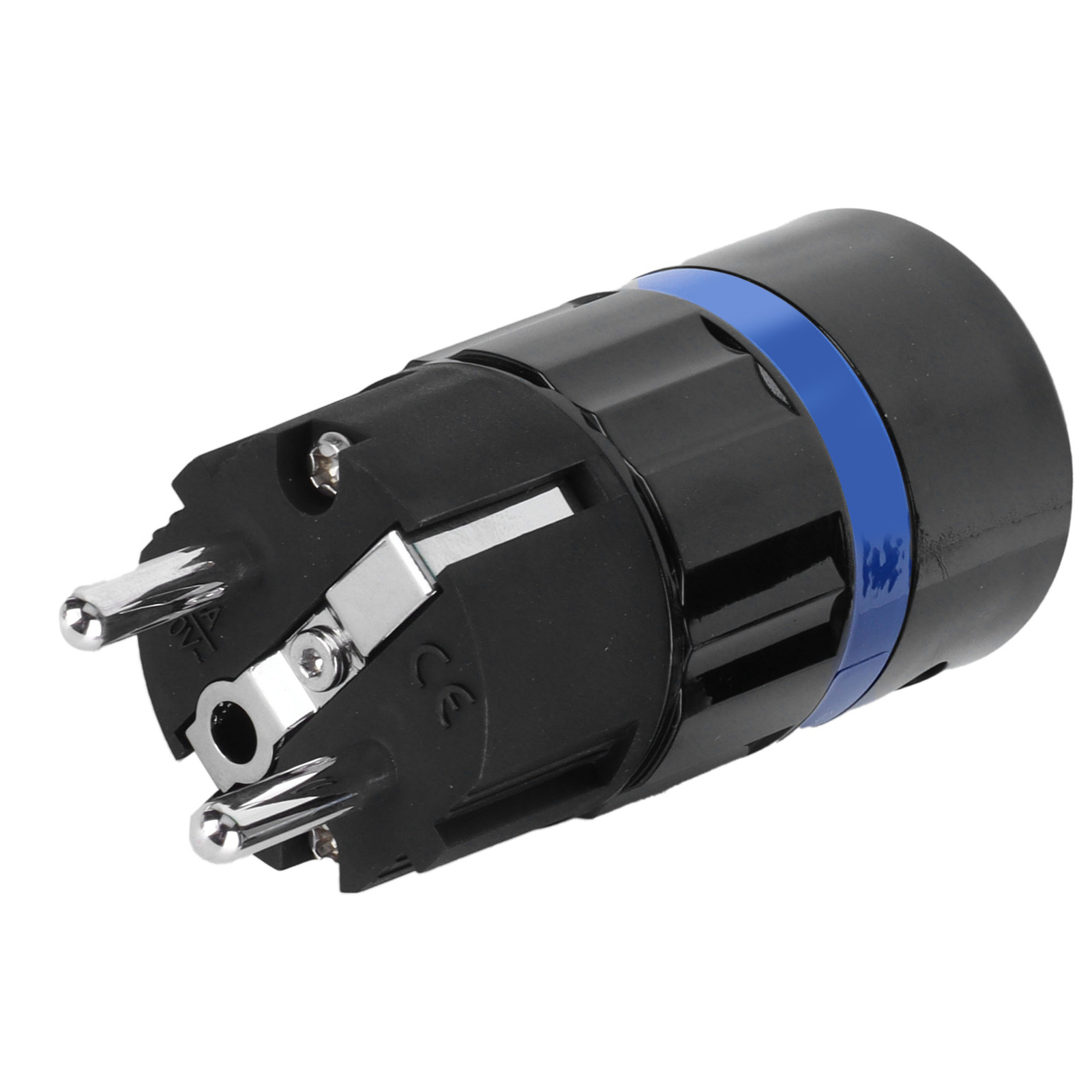 Monosaudio Netzstecker Aus Reinem Rhodiniertem Kupfer Für Hifi-audio-netzkabel, Eu-stecker 100-250 V (e104r (männlicher Stecker))