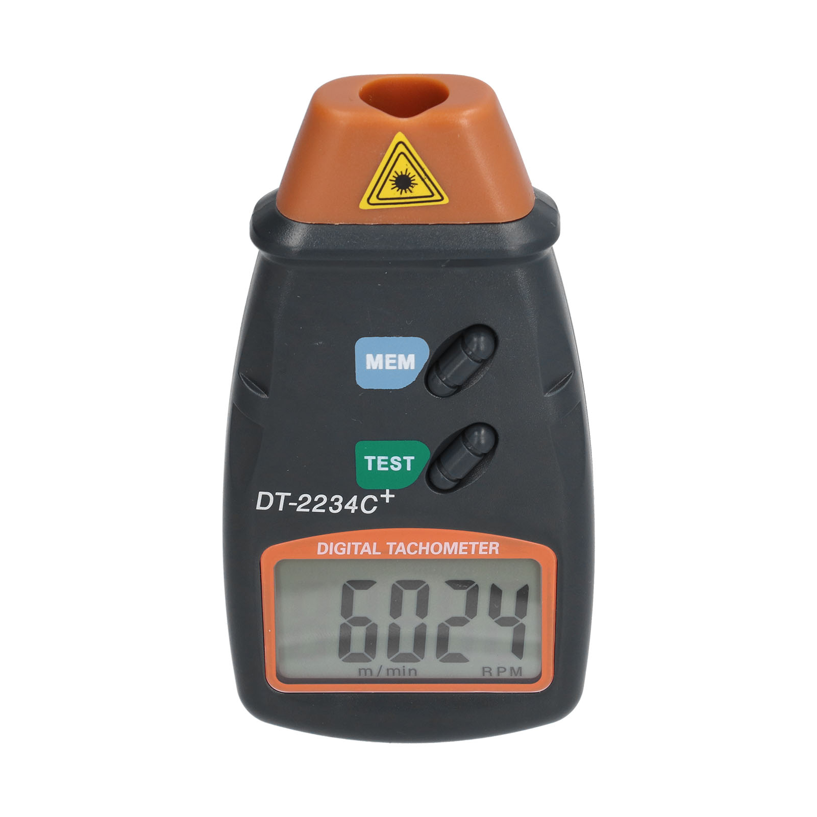 Dt2234c+ Digitaler Laser-drehzahlmesser – Hochpräziser, Berührungsloser Geschwindigkeitsmesser Für Drehmaschinen