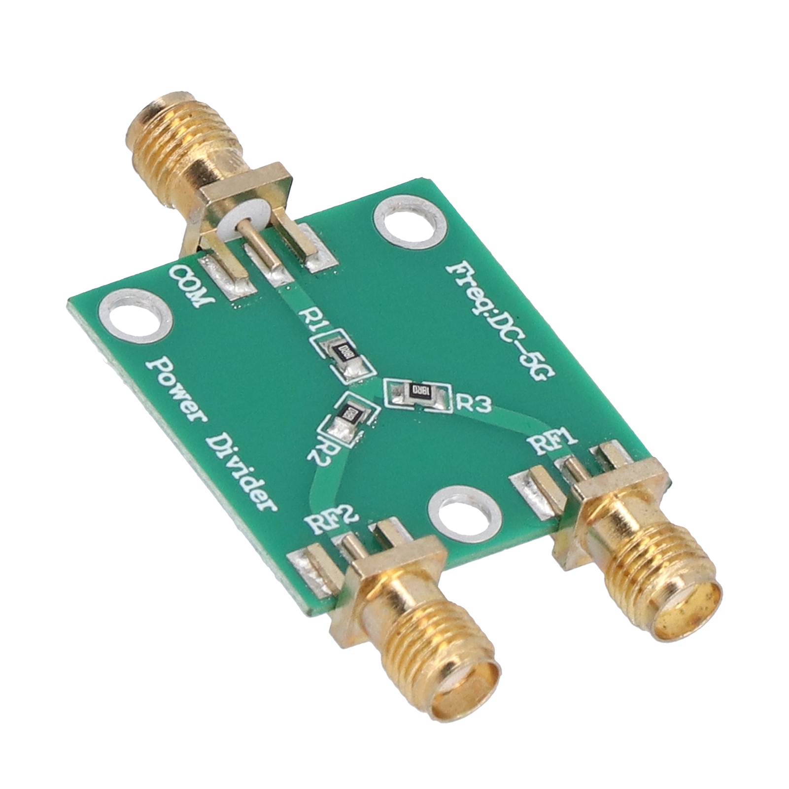 Hf-leistungsteilermodul Mit Widerstand, 2-wege-splitterplatine, Dc-5-ghz-verteiler, 6 Db, 0,5 W