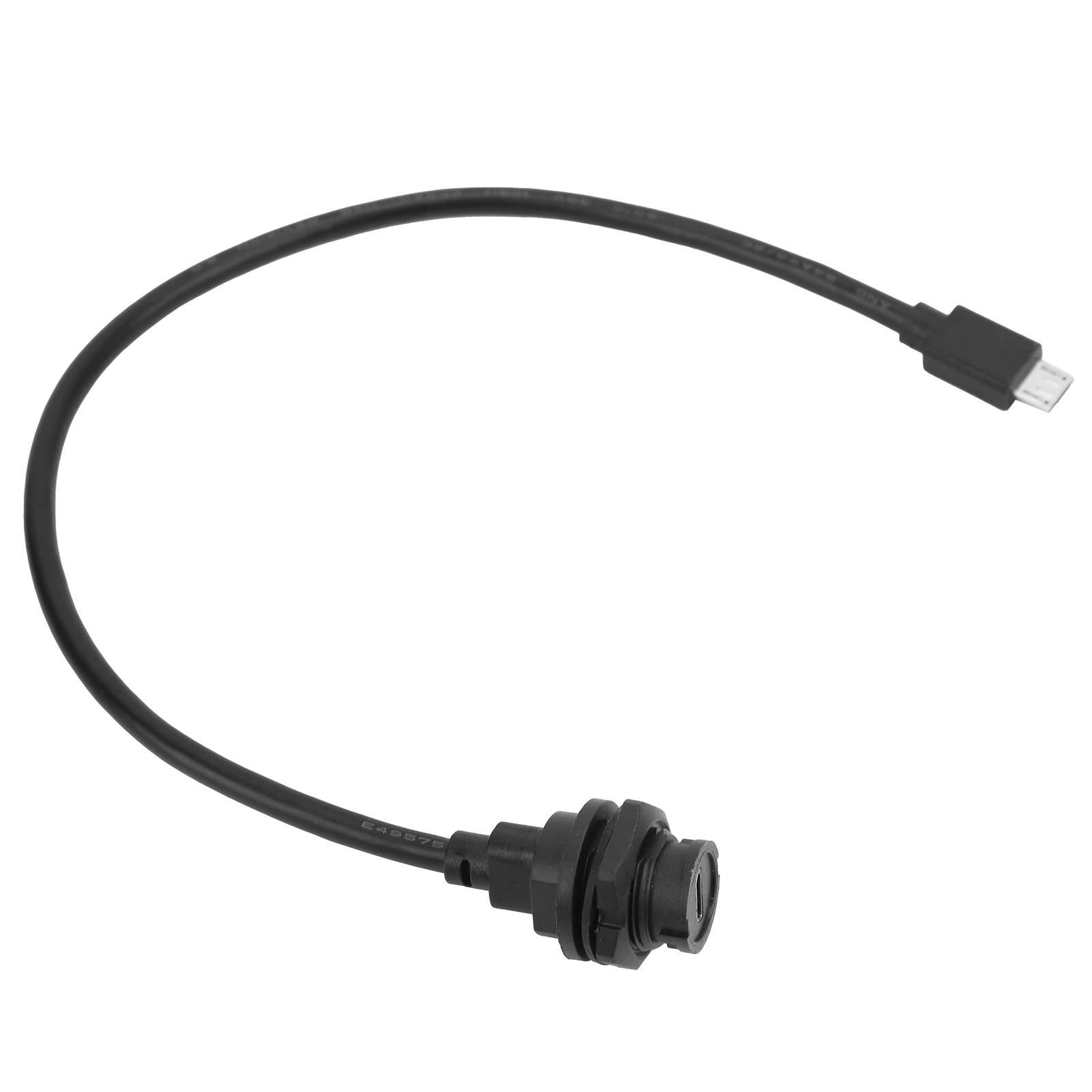 Ip68 Wasserdichter Micro Usb-buchse/stecker Mit E10mcbff/mcam-kabelstecker (1 Meter)