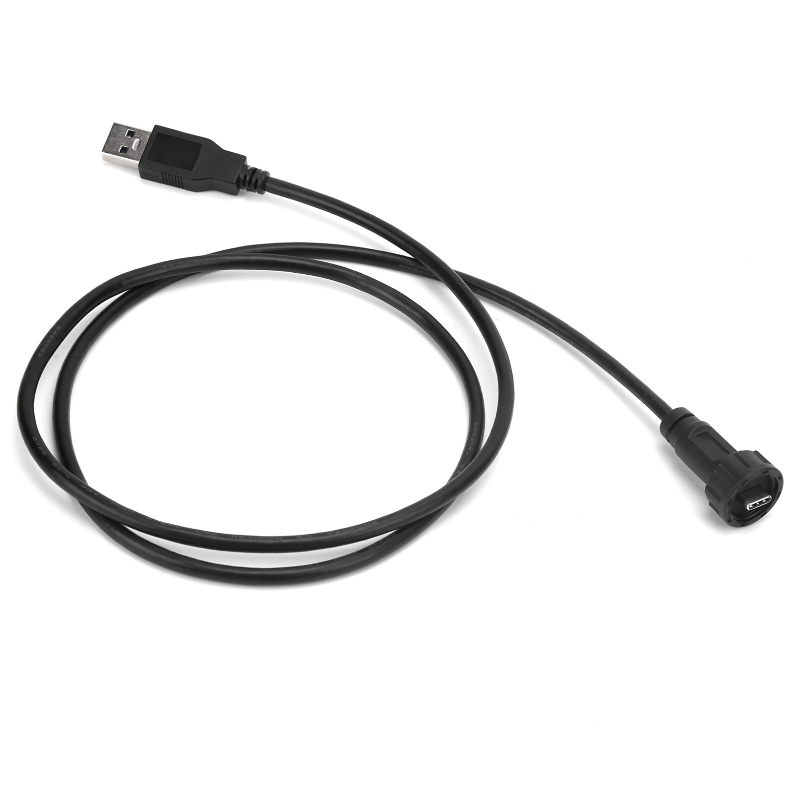 Ip67 Wasserdichter Usb-anschluss Typec Stecker Usb3.0 Stecker Mit E10tpctam/u3am Kabel (1 Meter)