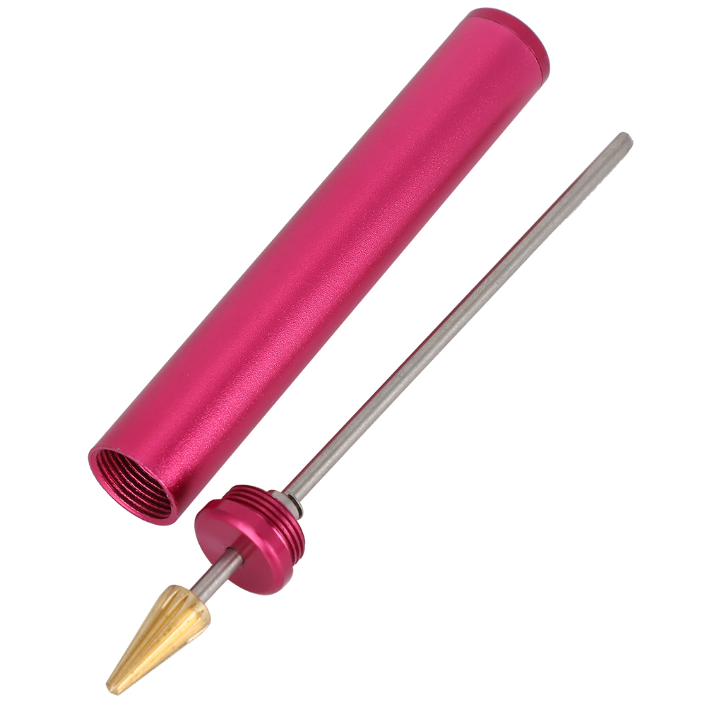 Kantenfärbestift, Tragbarer Rollapplikator Für Kunstlederarbeiten, Rosa