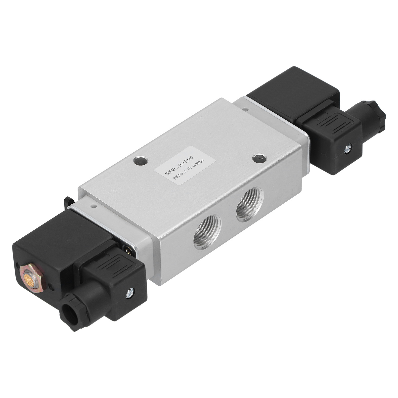 2-positionen, 5-wege, Doppelspulen-, Vorgesteuertes Magnetventil Für Industrieanlagen, G1/2 Zoll, 2637250 (220 V Ac)
