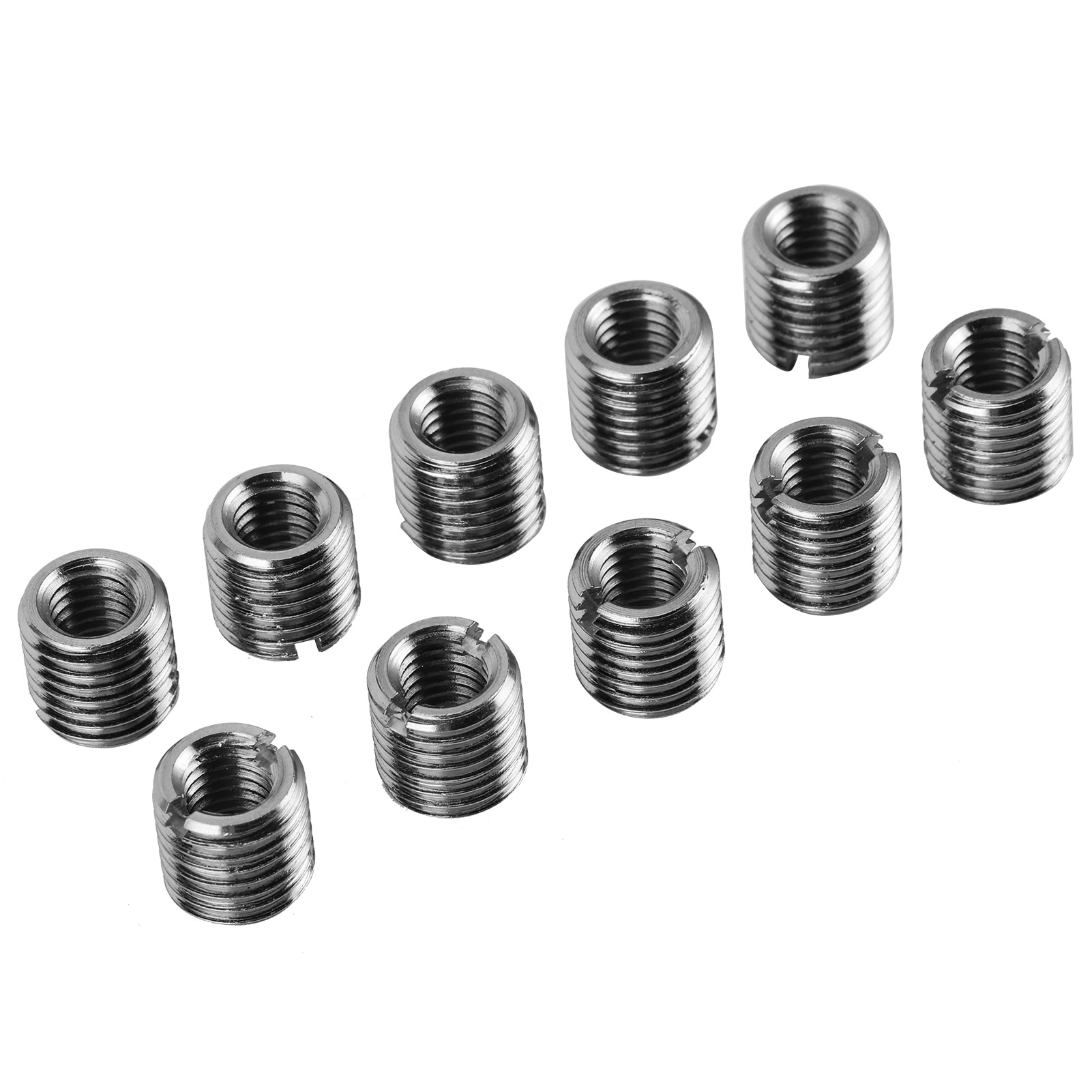 Packung Mit 10 Gewindemuttern Aus Edelstahl, Befestigungsmaterial M8 X 1,25 M12 X 1,5 12 Mm