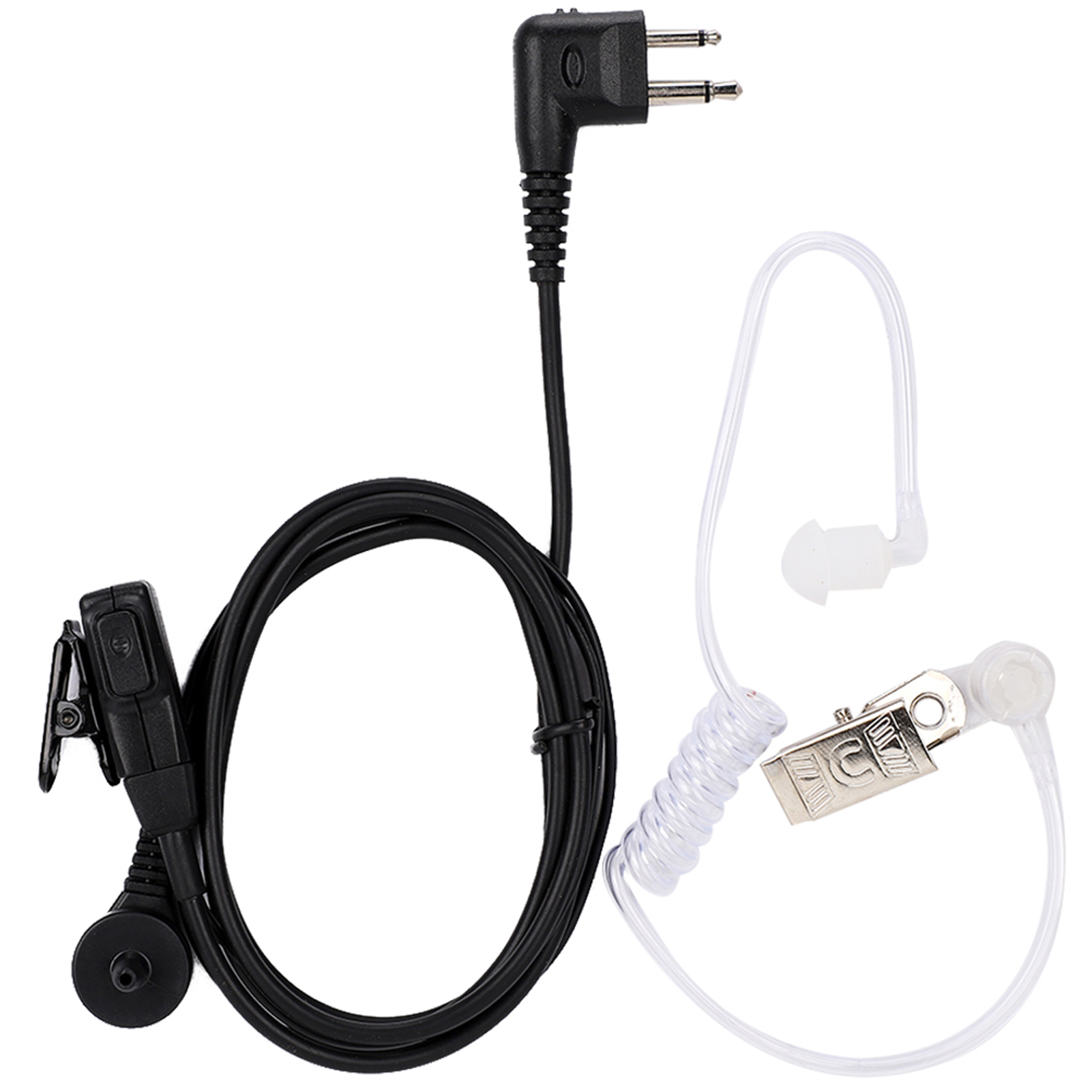 2-poliger Akustischer Schlauch-ohrhörer Für Motorola Cls1110 Cp200 Cls1110 Walkie-talkies