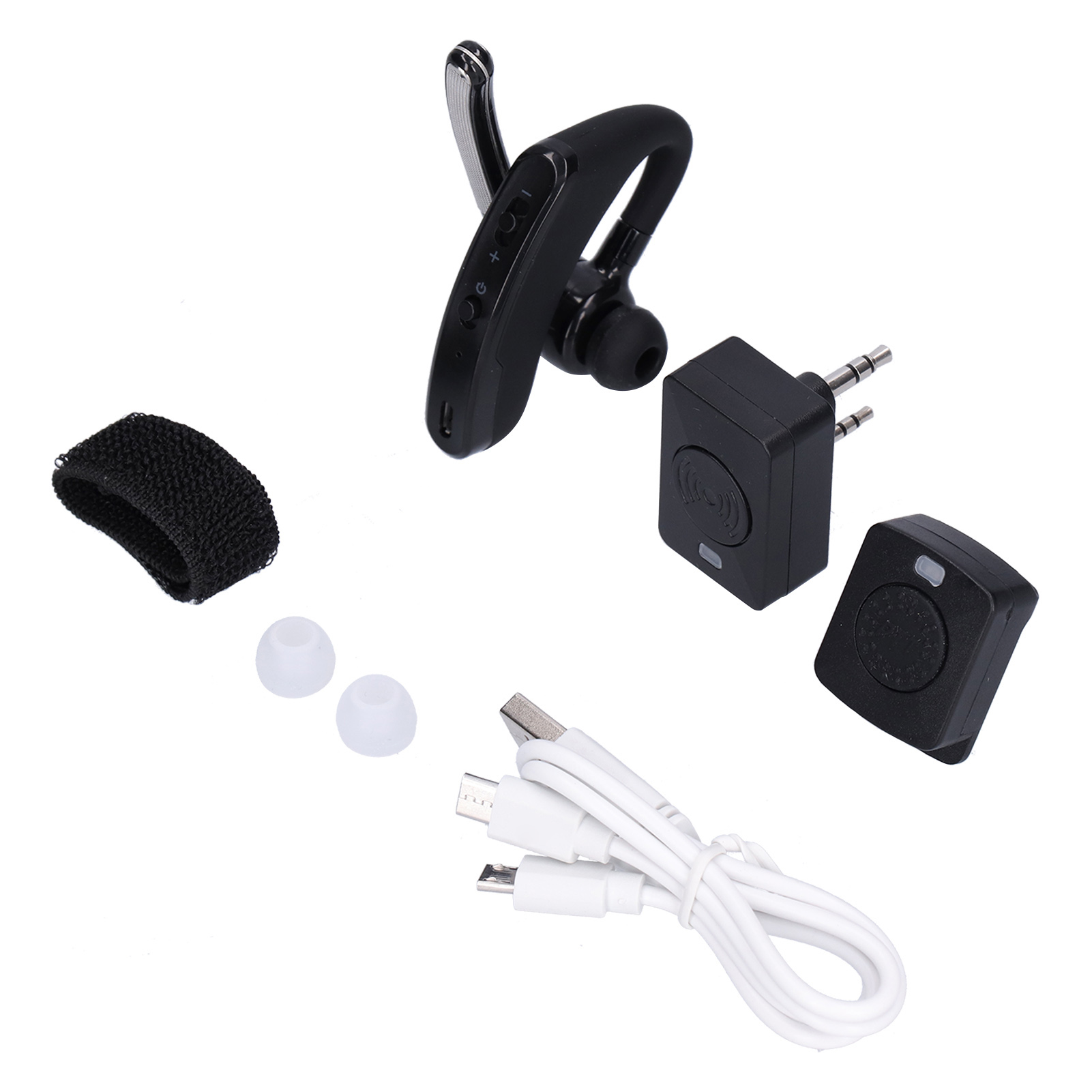 Kabelloses Bluetooth 4.0 Ptt-walkie-talkie-headset Mit Typ-k-anschluss Für Baofeng Tyt Puxing