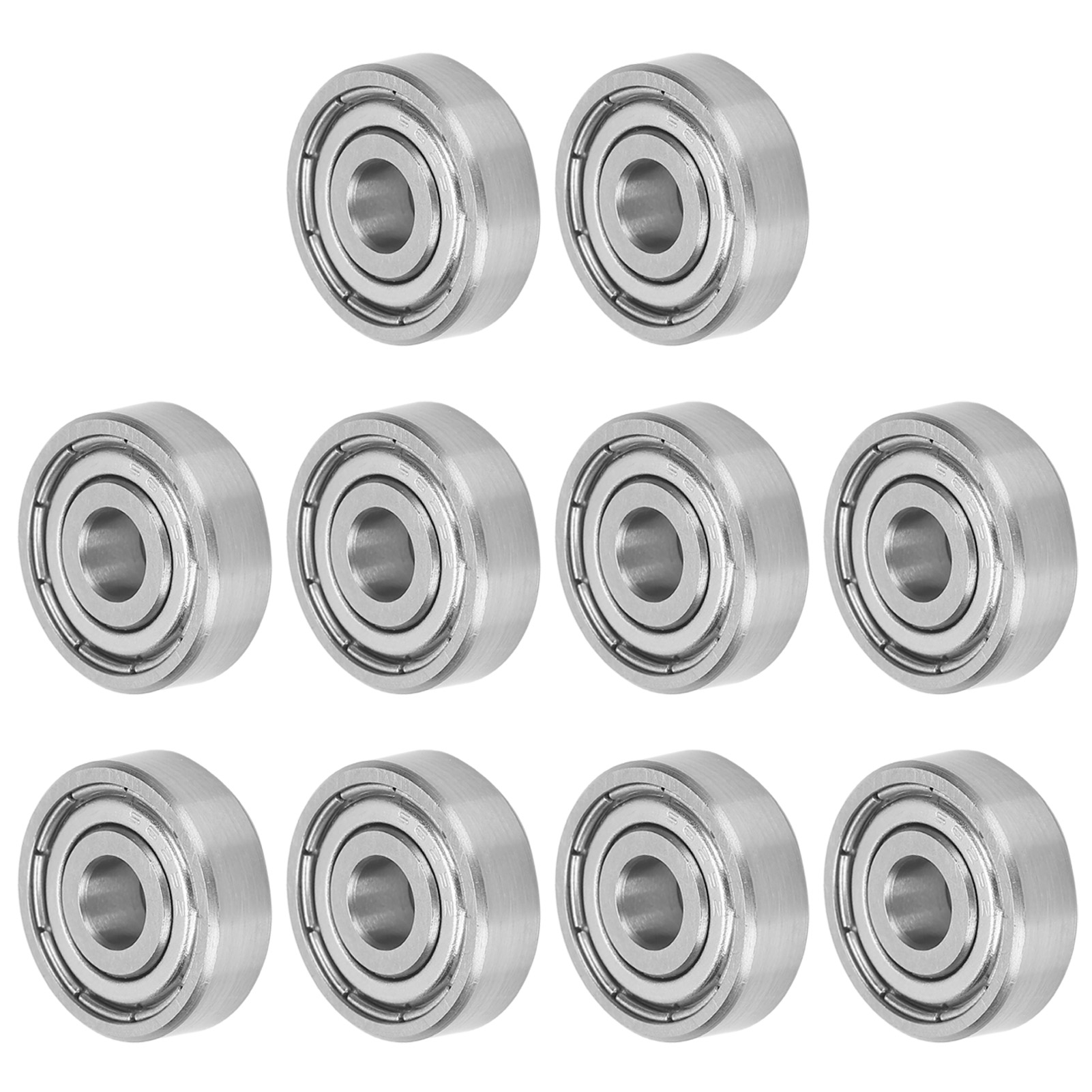 10 Geräuscharme Edelstahl-kugellagerrollen Für Longboard S625z
