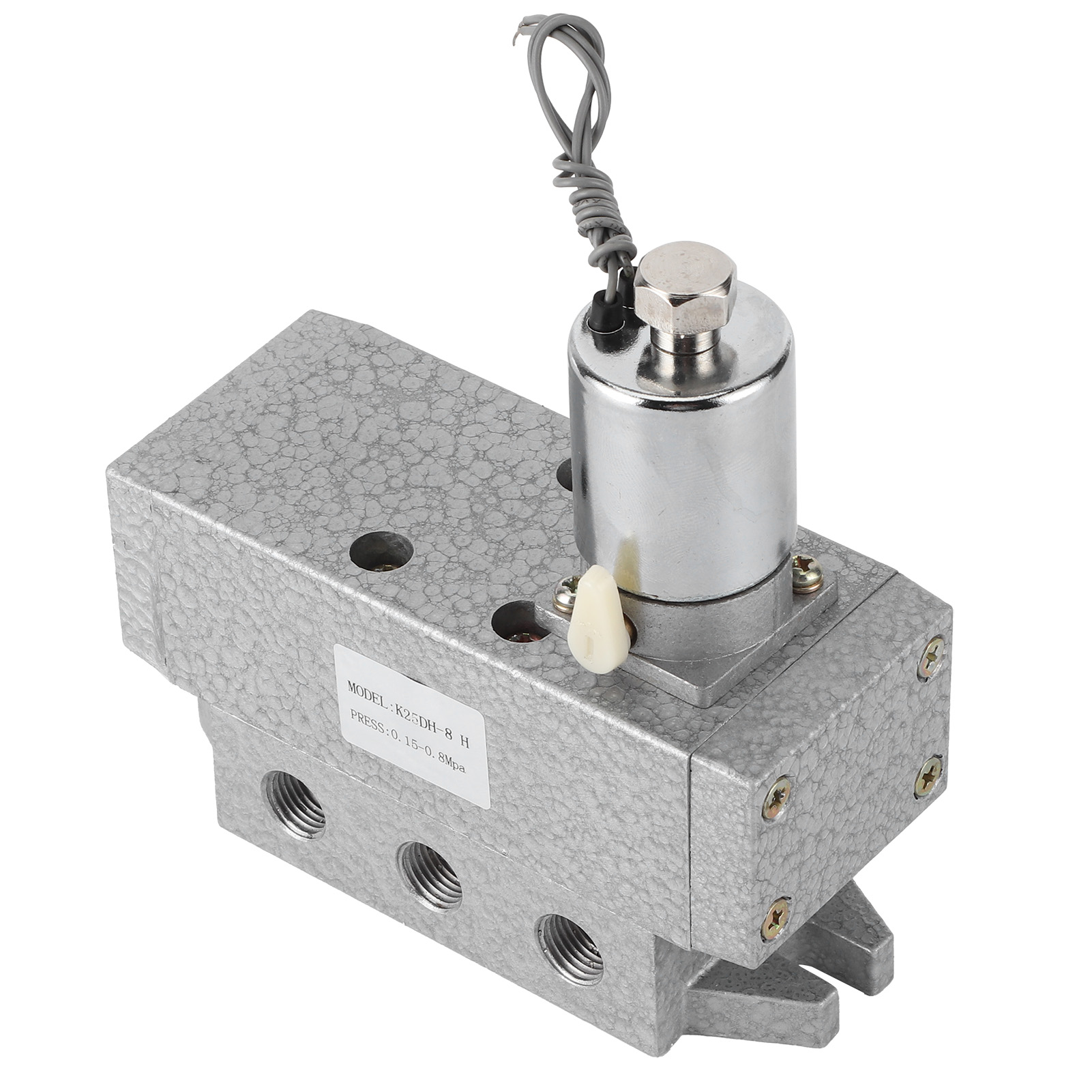 5-wege-magnetventil, 2-positionen, Einfache Steuerung, Industrielle Steuerungstechnik, G1/4 Zoll K25dh-8 Hdc 12 V
