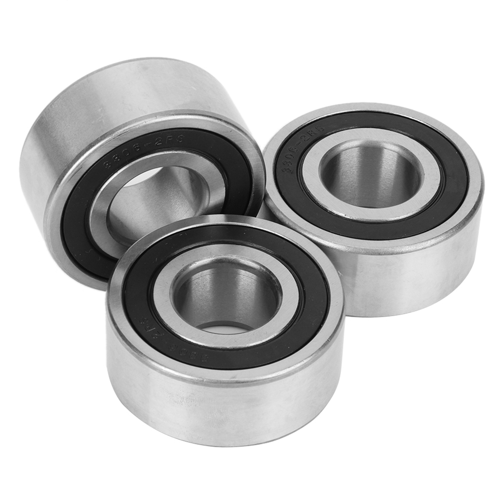 3 Stück 3306-2rs Geräuscharme, Flache Und Leichtgängige Spindellager, Mechanisches Zubehör Für Drehmaschinen