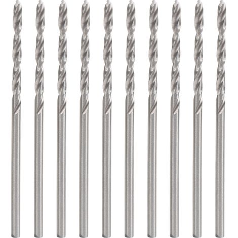 10 Spiralbohrer Mit Kleinem Durchmesser Und Geradem Schaft Für Werkzeugmaschinen Und Bohrteile, 1,75 Mm