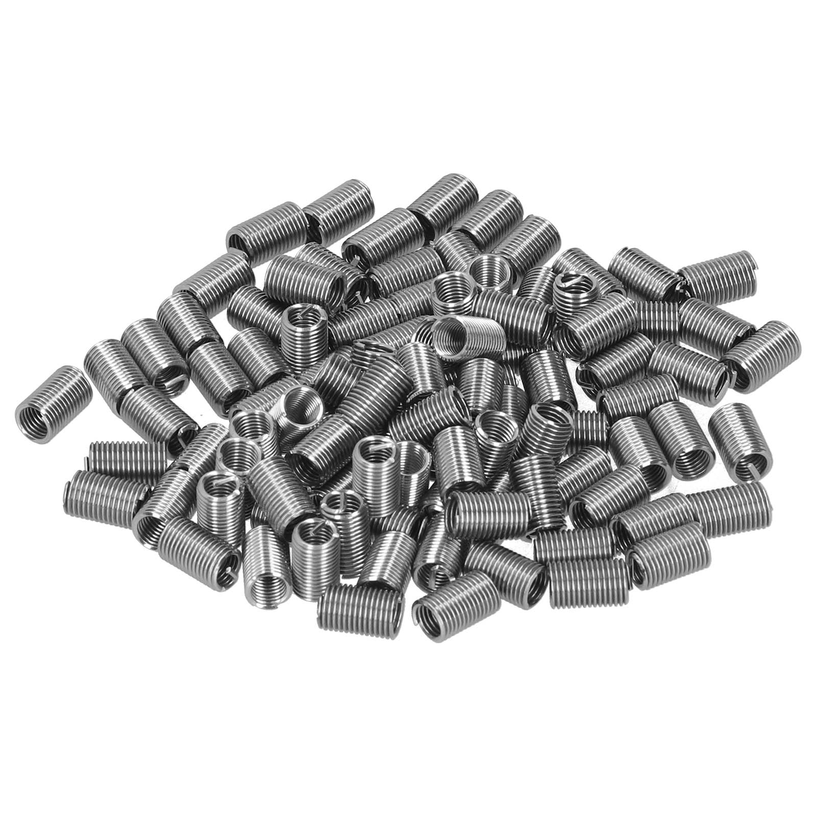 100 Reduziereinsätze Für Muttern (außen- Und Innengewinde), Reparaturwerkzeug, Befestigungselement Aus Edelstahl M6x13d