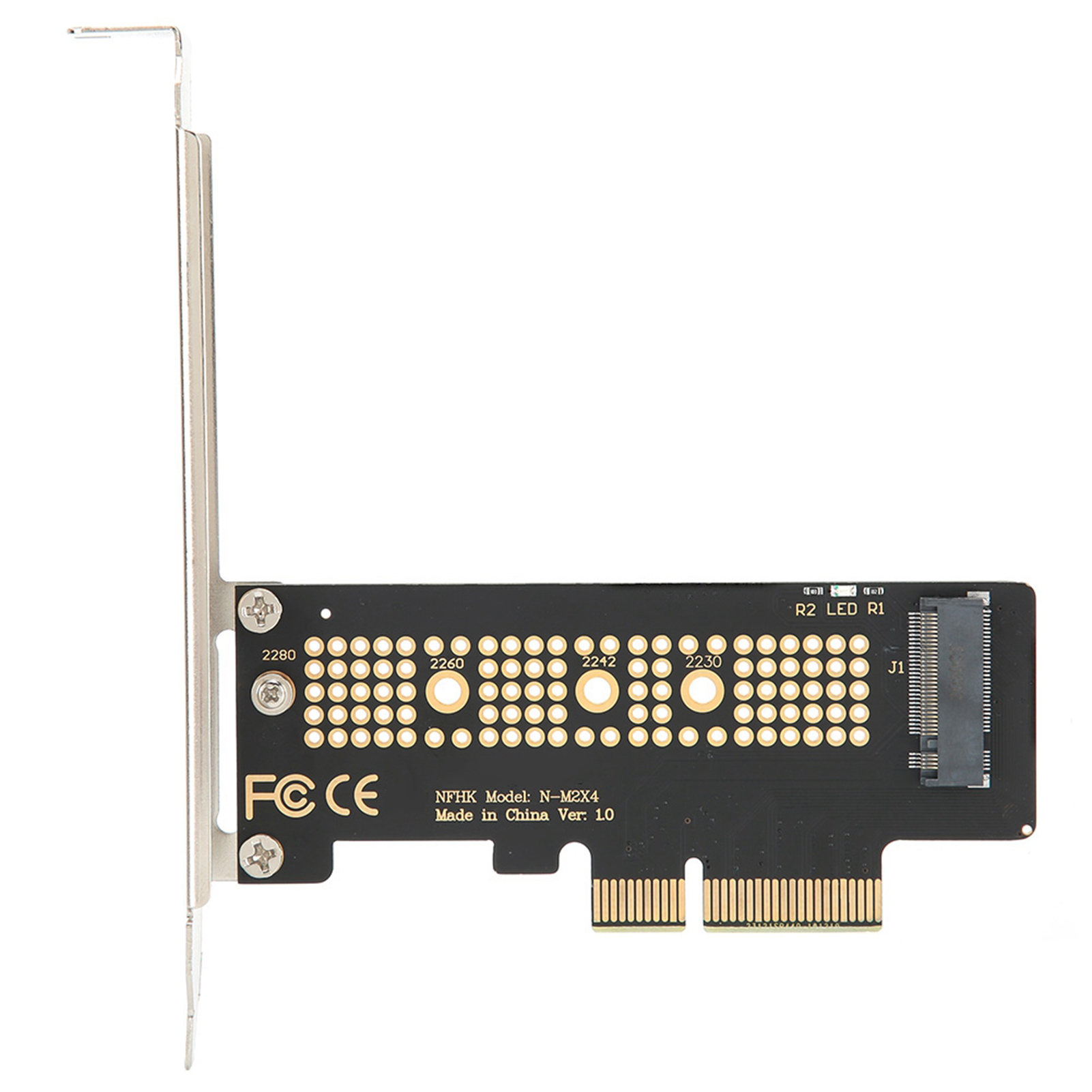 Pcie 3.0 X4 Zu Nvme M.2 Ngff Ssd-adapterkarte Für Die Modelle 2230, 2242, 2260 Und 2280