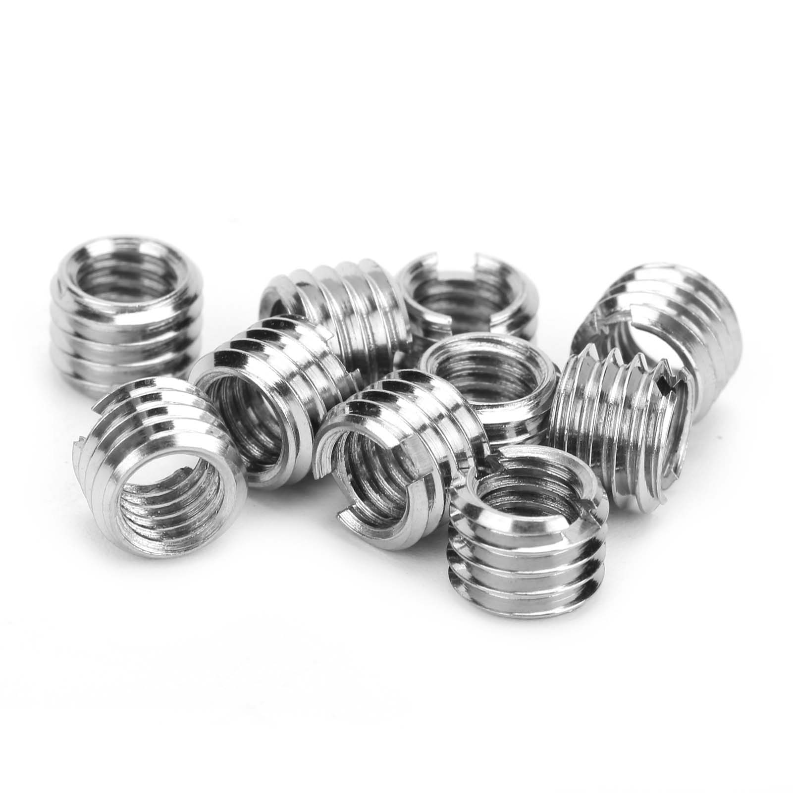 Set Mit 10 Gewindeeinsätzen (männlich Und Weiblich), Reduziermuttern Aus Edelstahl, Werkzeugset Für Hardware-reparaturen