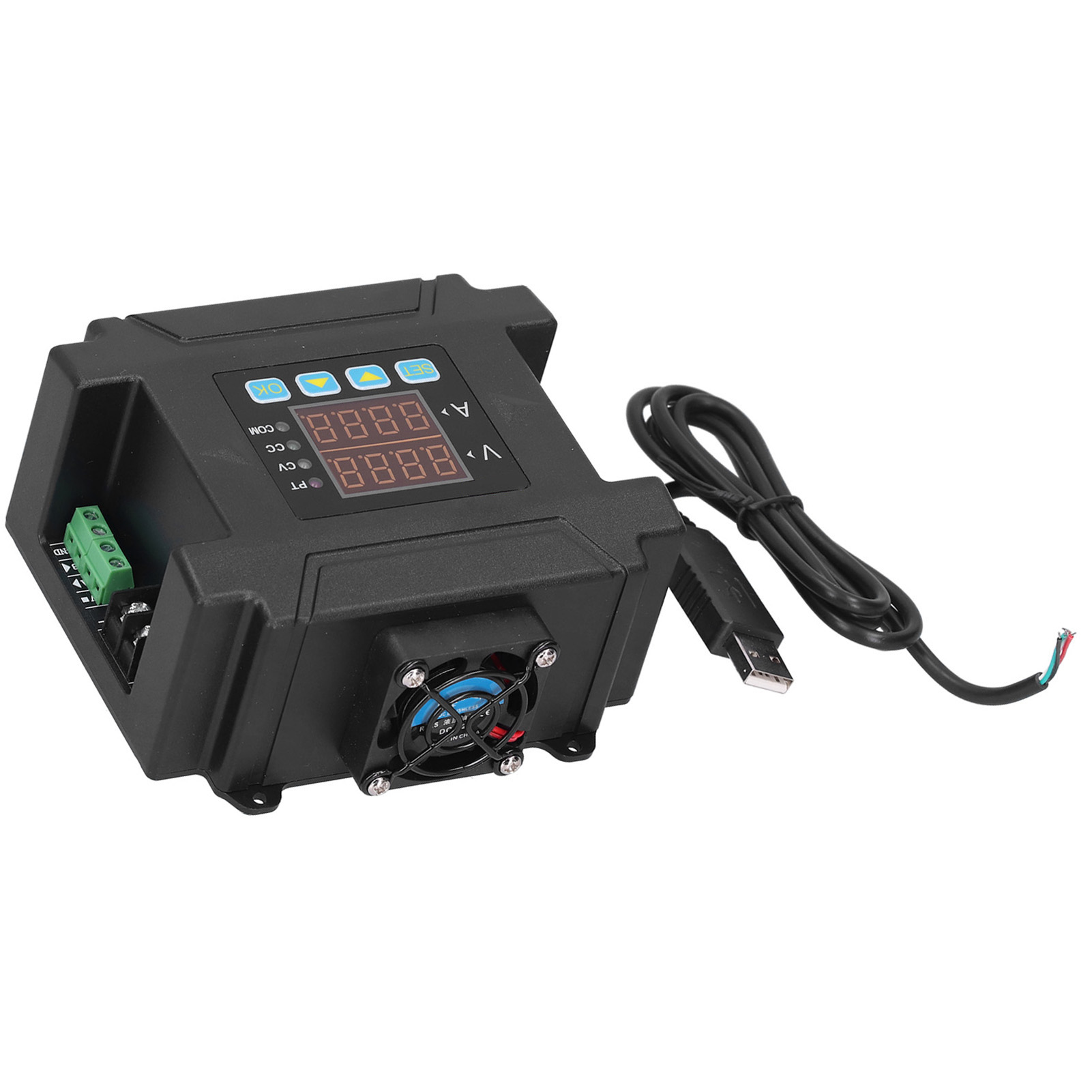 Abwärtsspannungsmodul Mit Lcd-anzeige, Digital Einstellbar Und Mit Gehäuse, 0-5 A