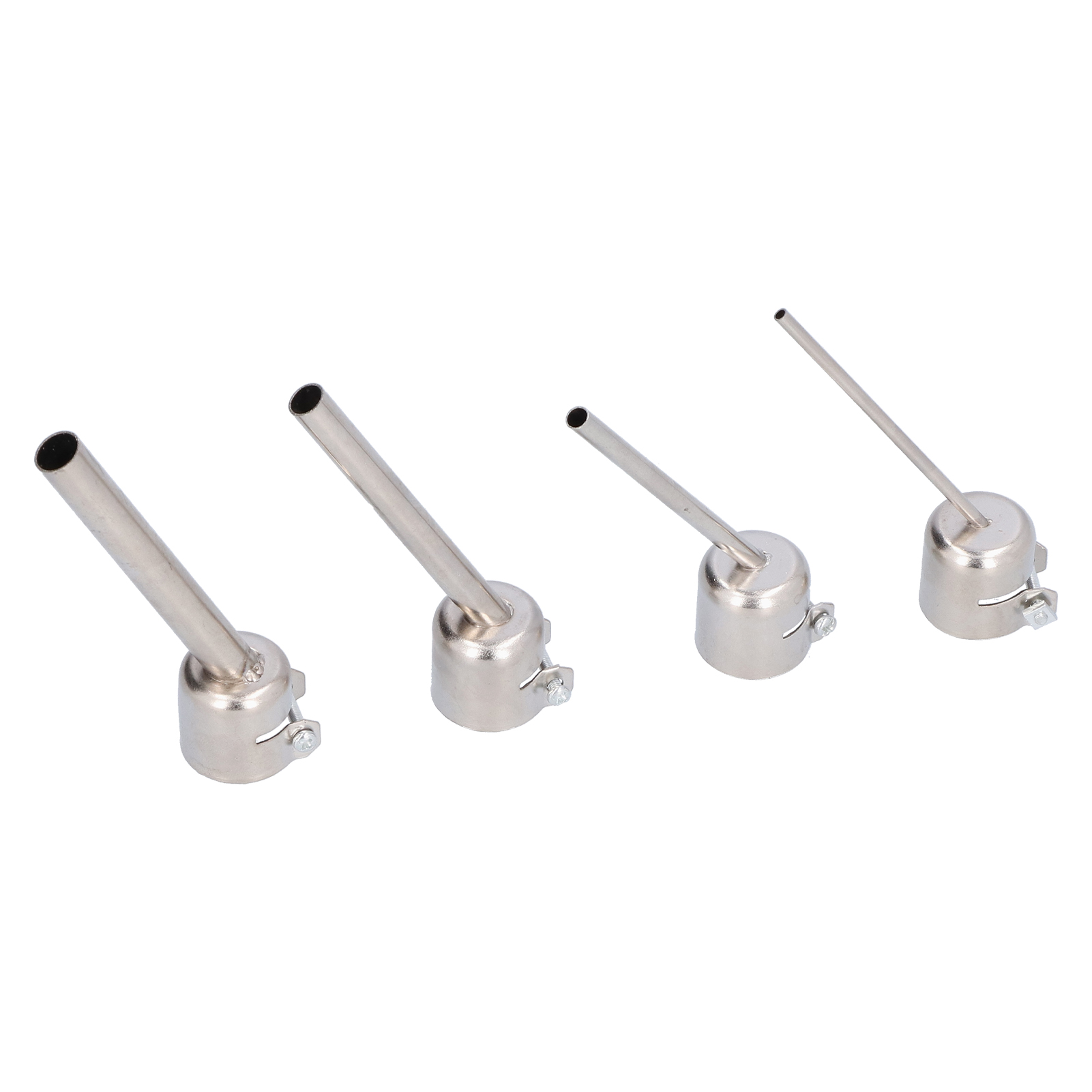 Set Mit 4 Länglichen, Abgewinkelten Heißluftdüsen Für Bga 850 Löt-/entlötstation