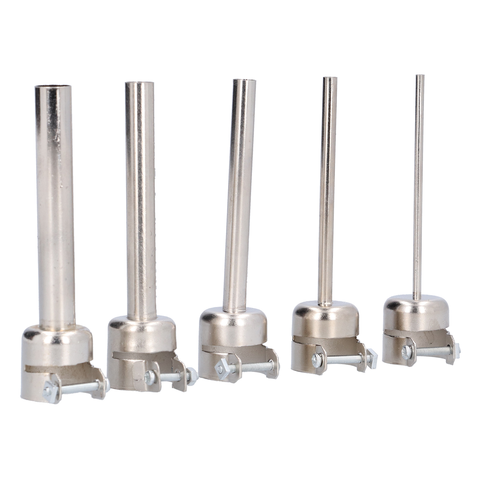 Set Mit 5 Länglichen Und Geraden Heißluftdüsen Für Bga 850 Löt-/entlötstation