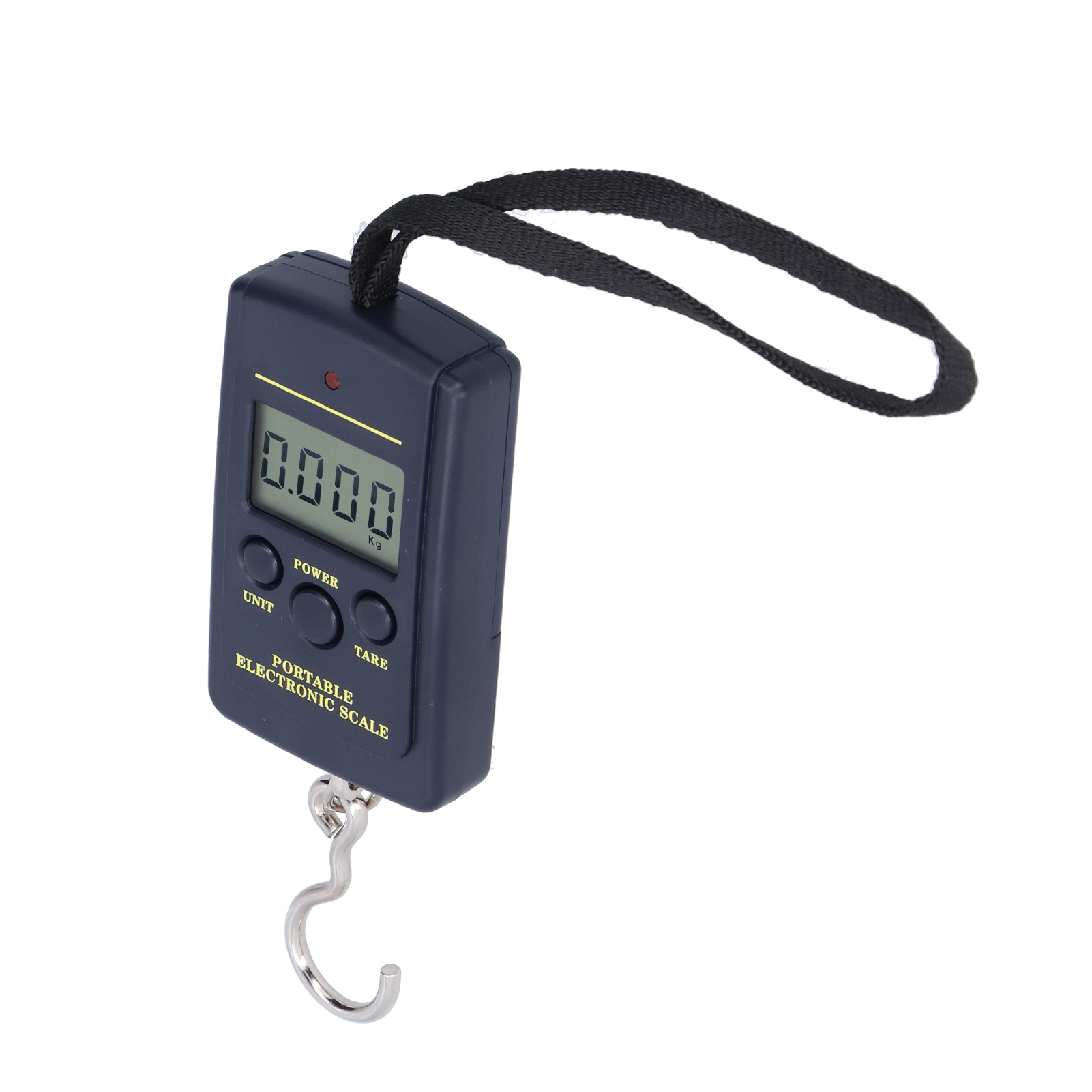 Mini-quadrat-tragbare Elektronische Waage 40 Kg 10 G Mit Aufhängehaken Wha01l