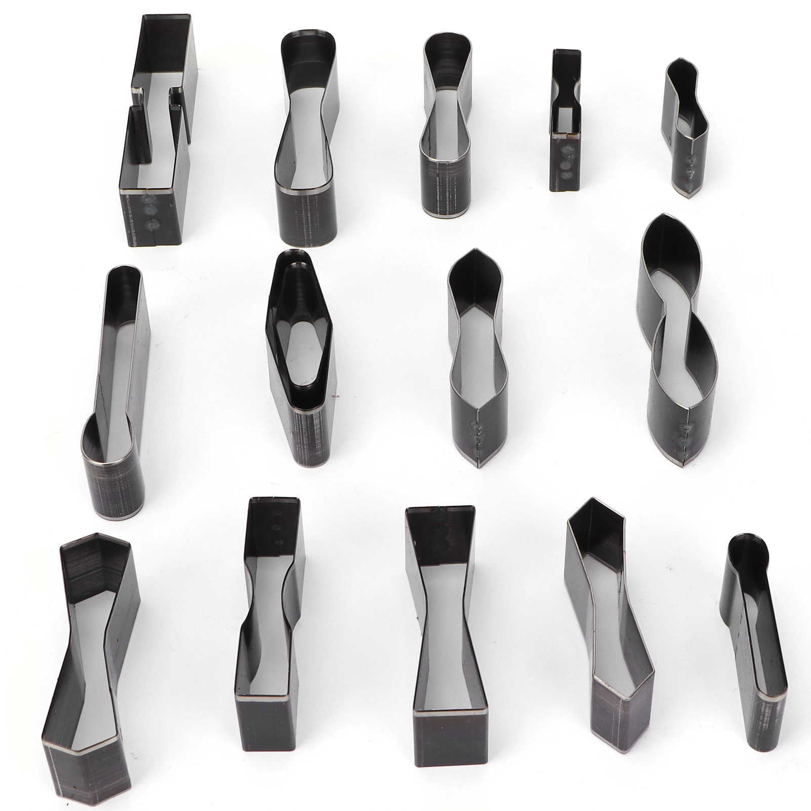 Set Aus Metall-lederstanzen, 1-loch-hohlstanzwerkzeug, Ideal Für Heimwerkerprojekte (b021)