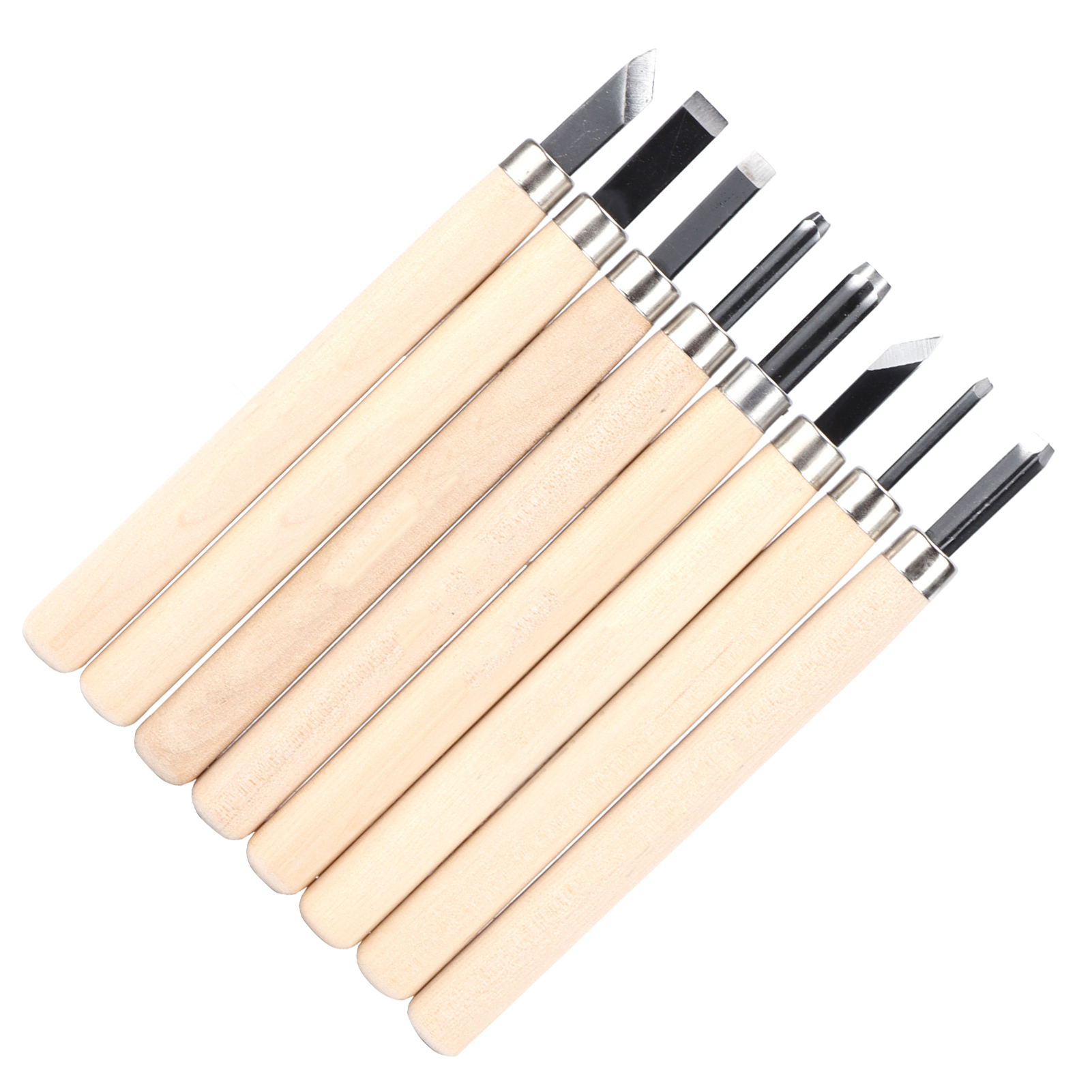 8-teiliges Set Holzschnitzmesser Für Die Holzbearbeitung, Ideal Für Die Herstellung Von Seifen, Ton, Gummi Und Kürbissen. Handwerkzeug Für Heimwerker- Und Holzprojekte.