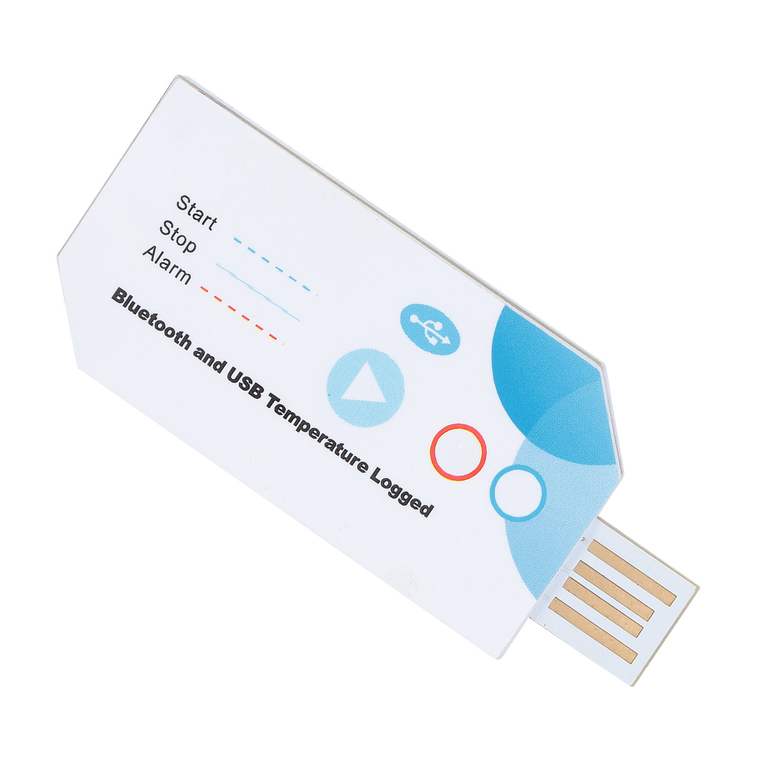 Einweg-temperaturdatenlogger Mit Usb- Und Nfc-schnittstelle, Zubehör Für Kühlkettenabdeckungen, Lebensdauer 180 Tage