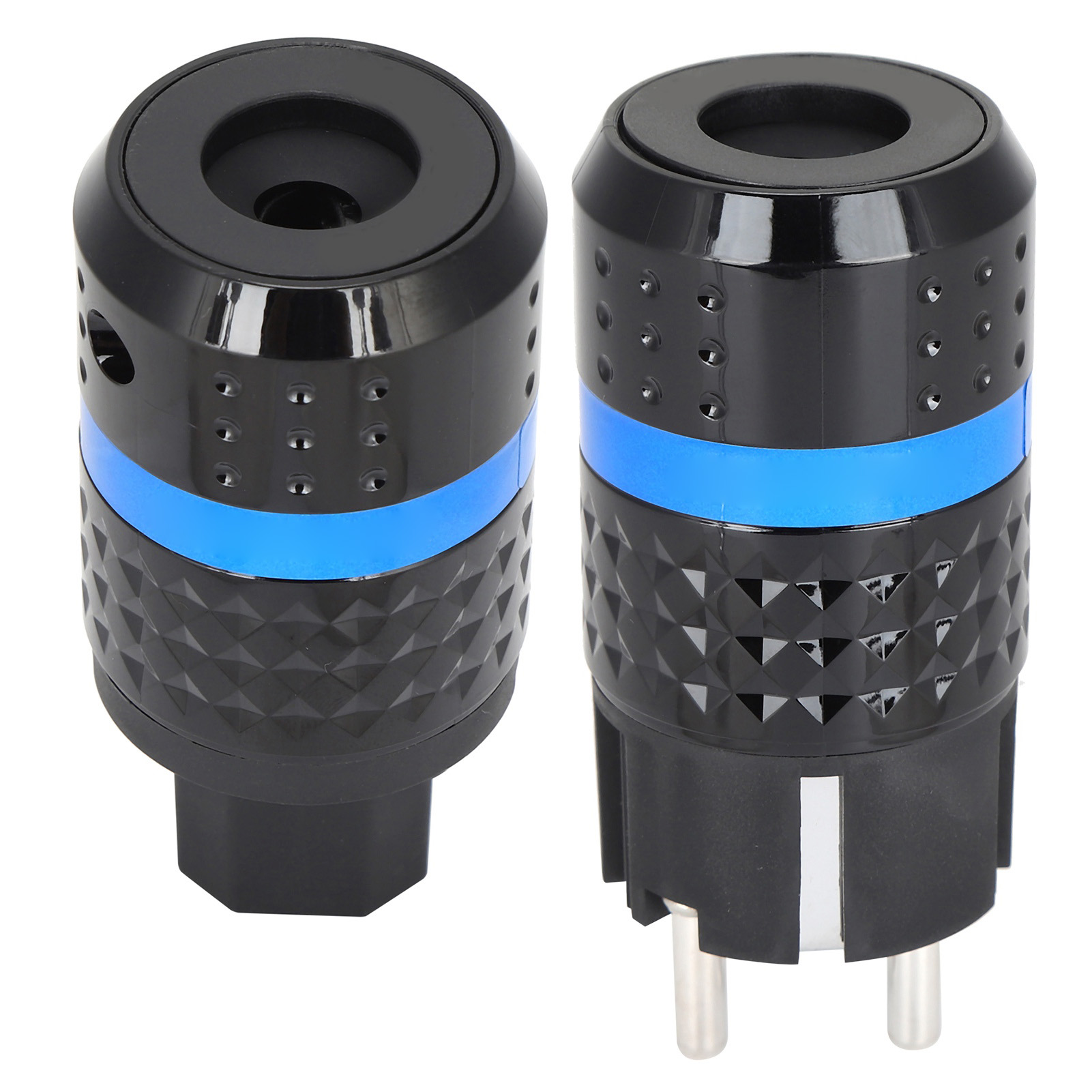 Iec Monosaudio-audiostecker Aus Rhodiniertem Reinkupfer 100250ve102r / F102r (stecker / Buchse)