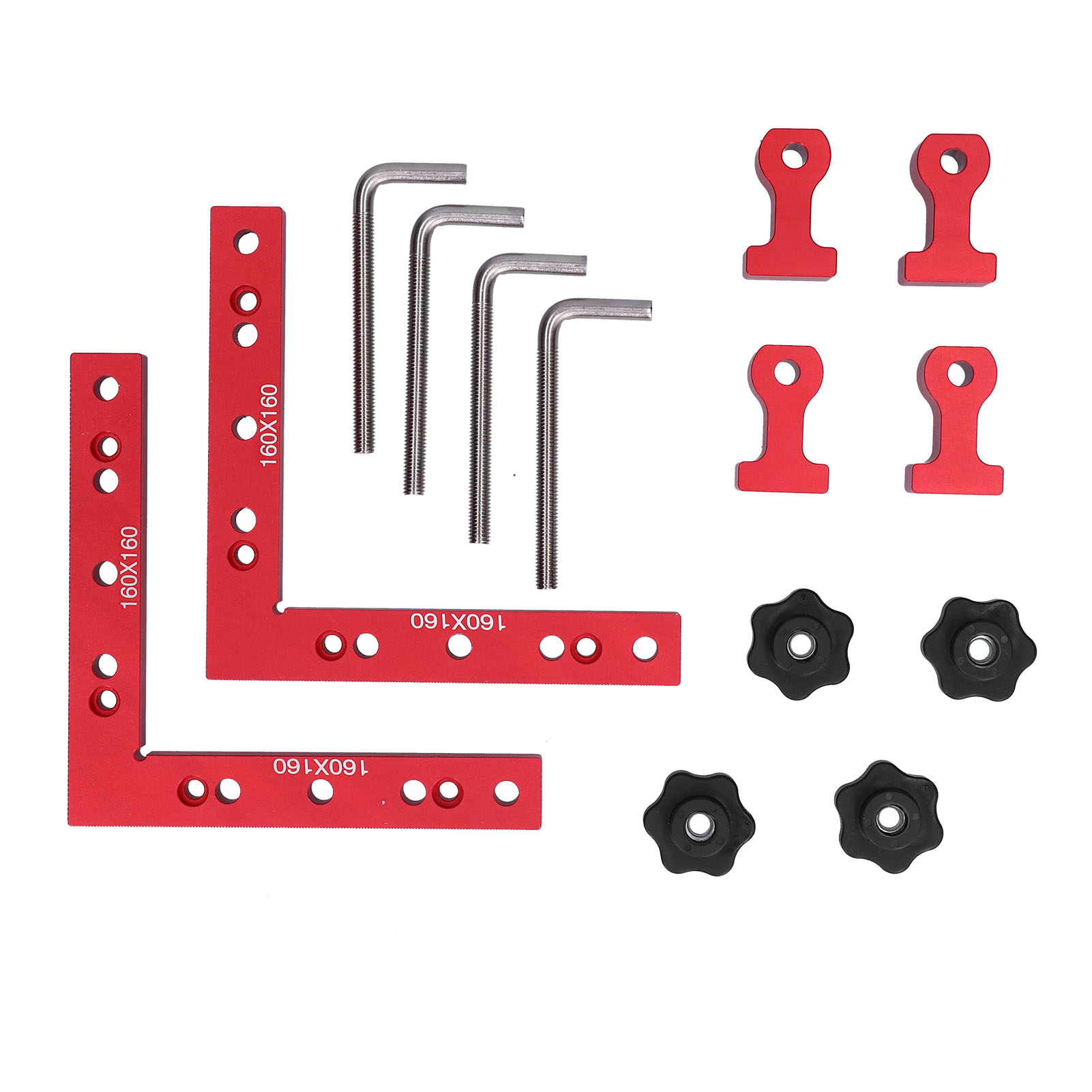 Tischler-spannvorrichtung, 90°-winkel-positionierklemme, 160 X 160 Mm Holzbearbeitungsvorrichtung