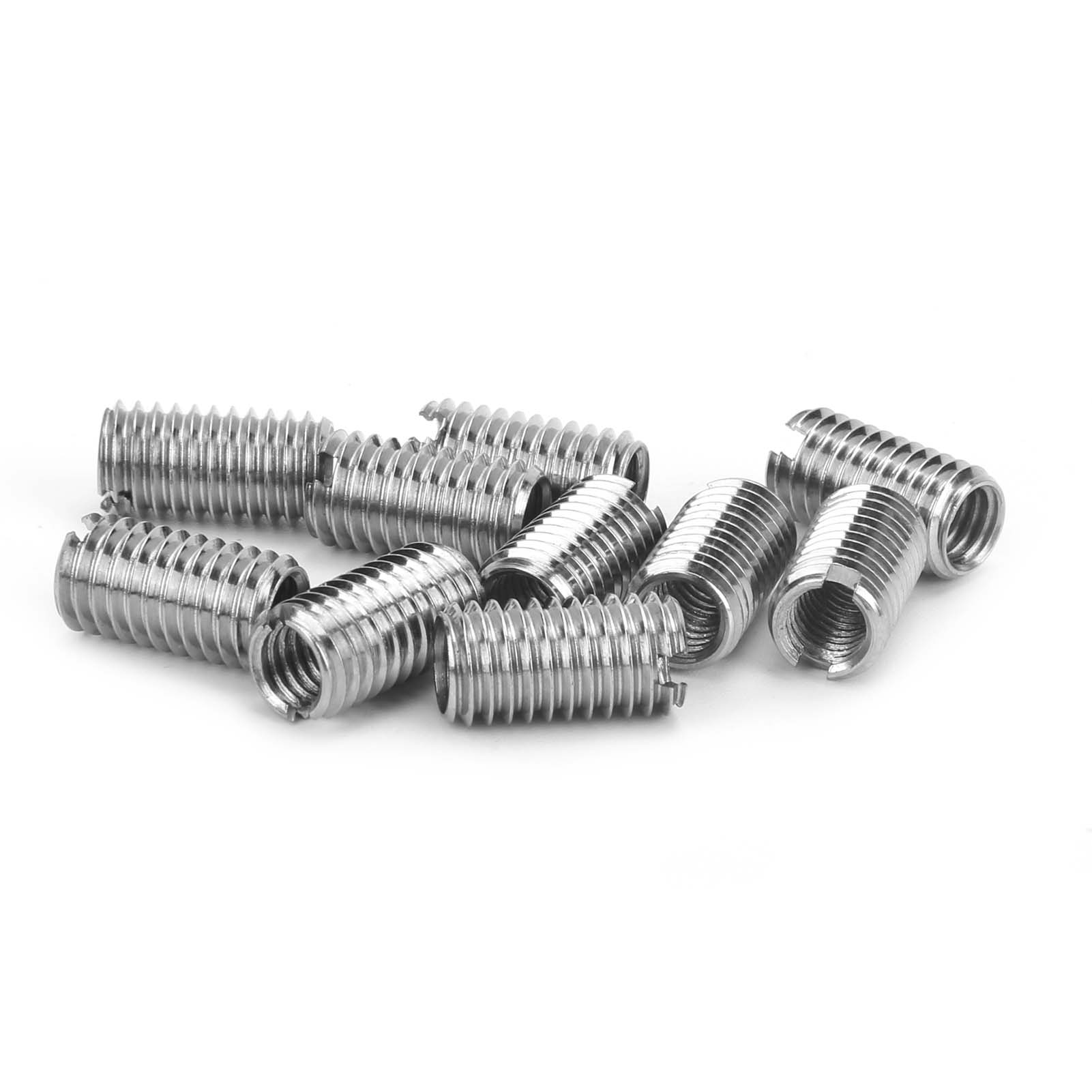 Satz Mit 10 Gewindeeinsätzen (innen- Und Außengewinde), Reduziermuttern Aus Edelstahl, Werkzeug Für Industrielle Hardware-reparaturen