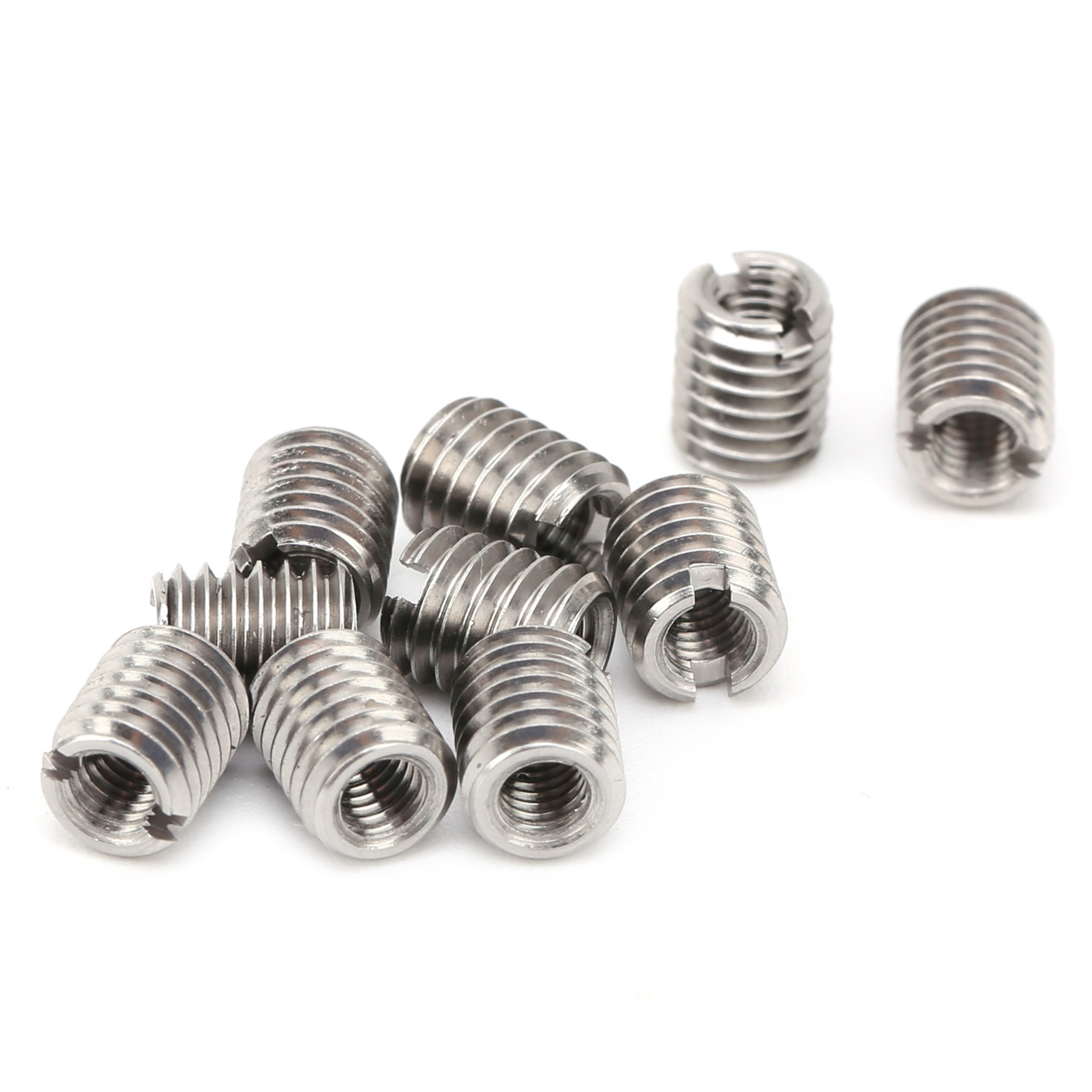 Set Mit 10 Gewindeeinsätzen Aus Edelstahl, Reparaturwerkzeug, Befestigungsschrauben (männlich/weiblich)
