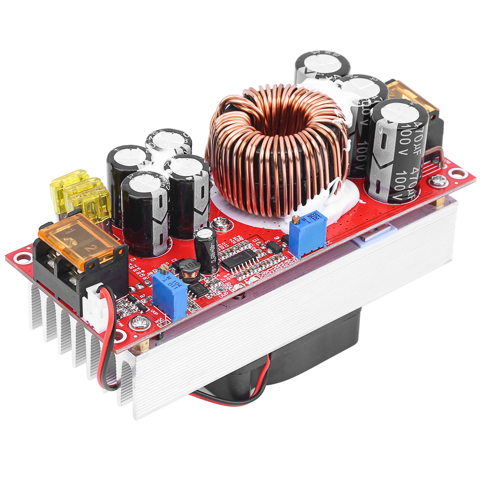 Dc-dc 10-60v Auf 12-97v 1500w 30a Aufwärtswandlermodul