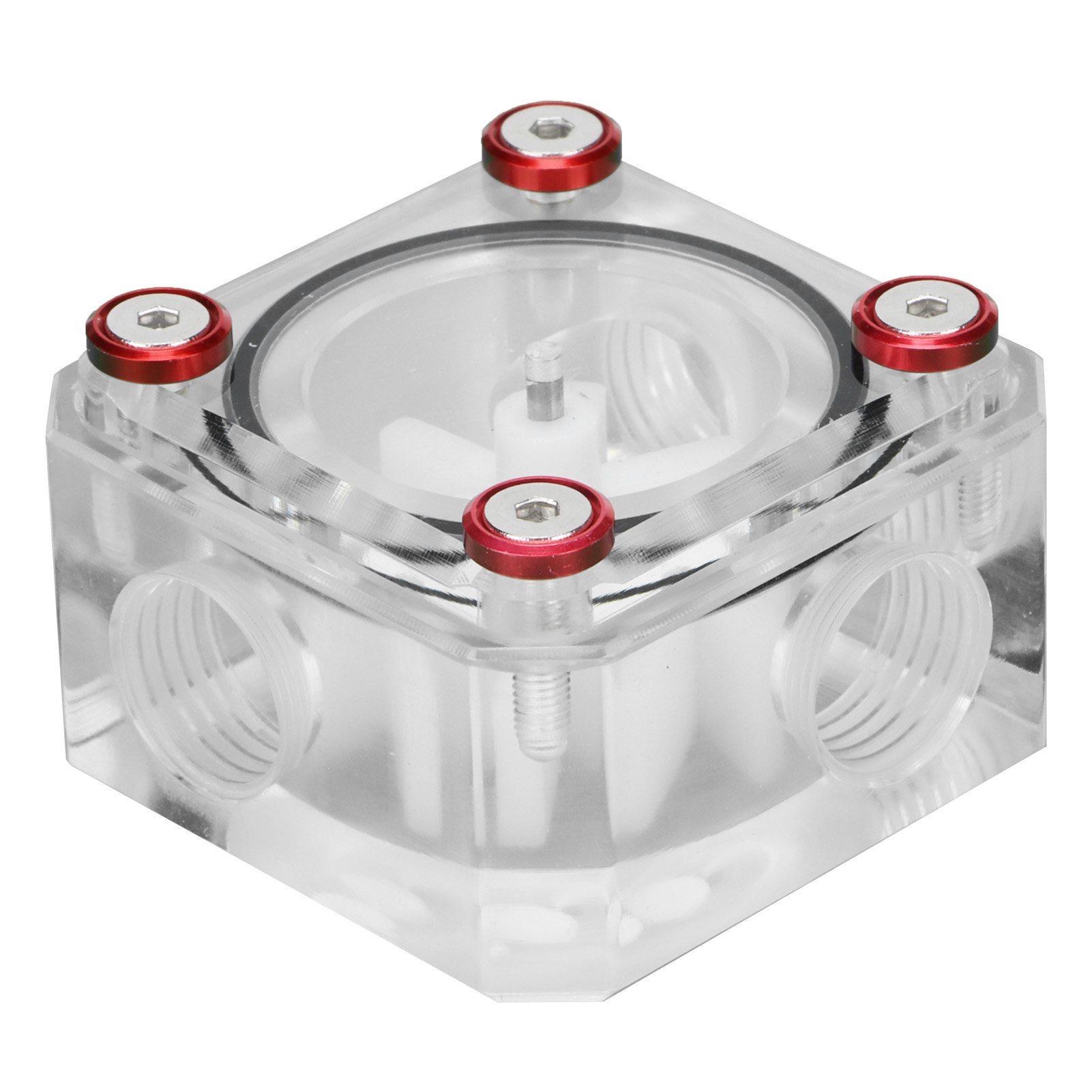 Wasserdichter Wasserdurchflussmesser, Transparentes, Wassergekühltes Acryl-rheometer Für Computer