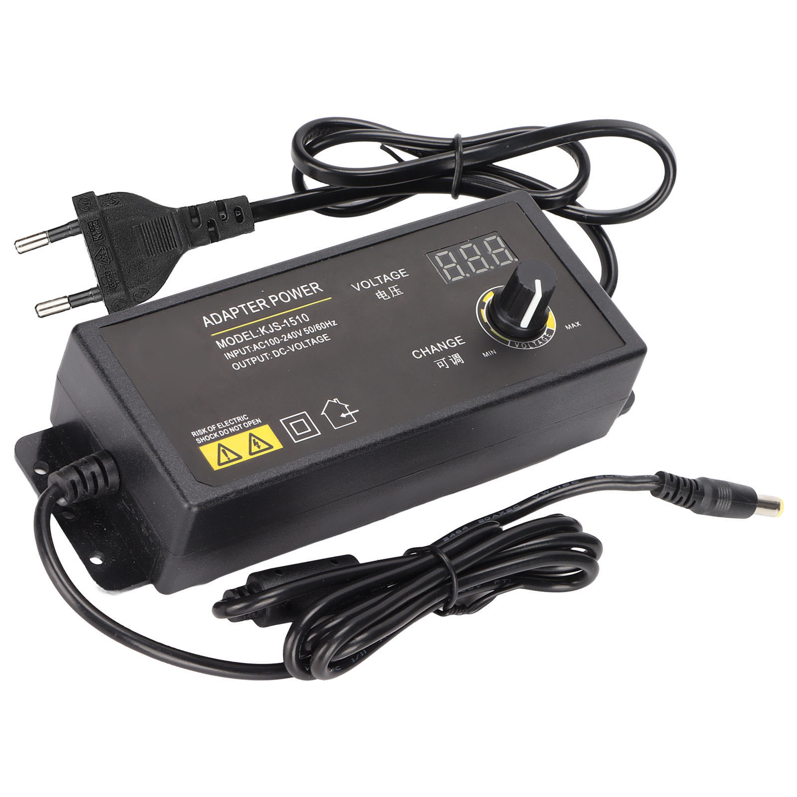 Netzteil Mit Einstellbarer Spannung Und Drehzahl, 90 W, 2,5 A, 3–36 V, Led-digitalanzeige, 100–240 V Eu-stecker